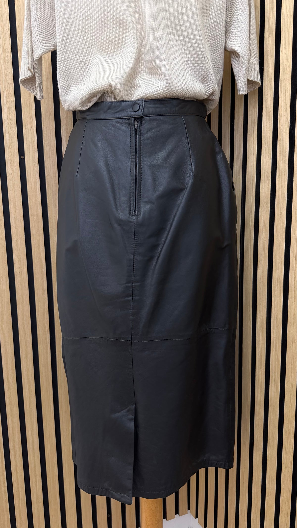 Gonna Longuette Vintage Vera Pelle