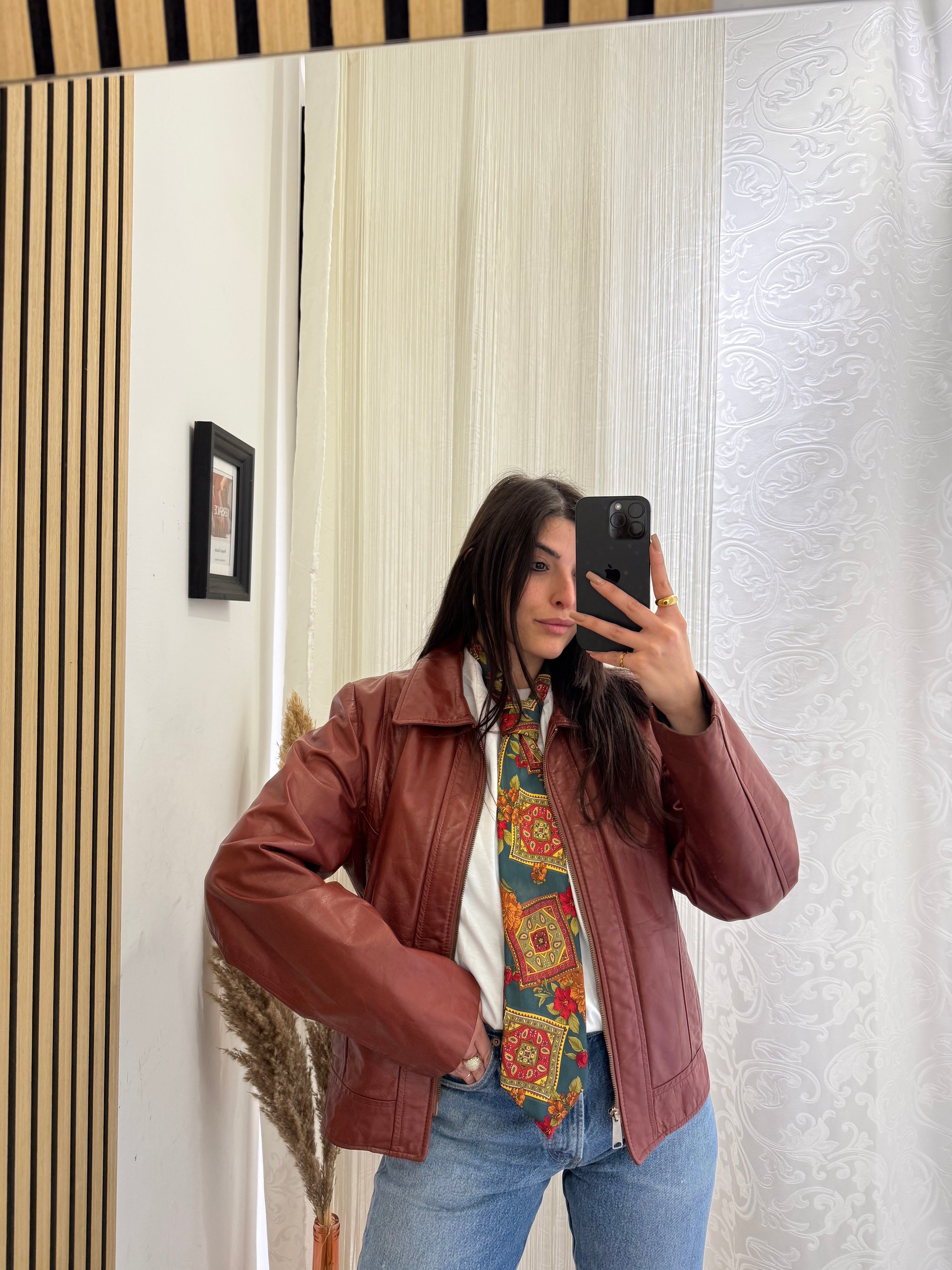Giacca in Vera Pelle