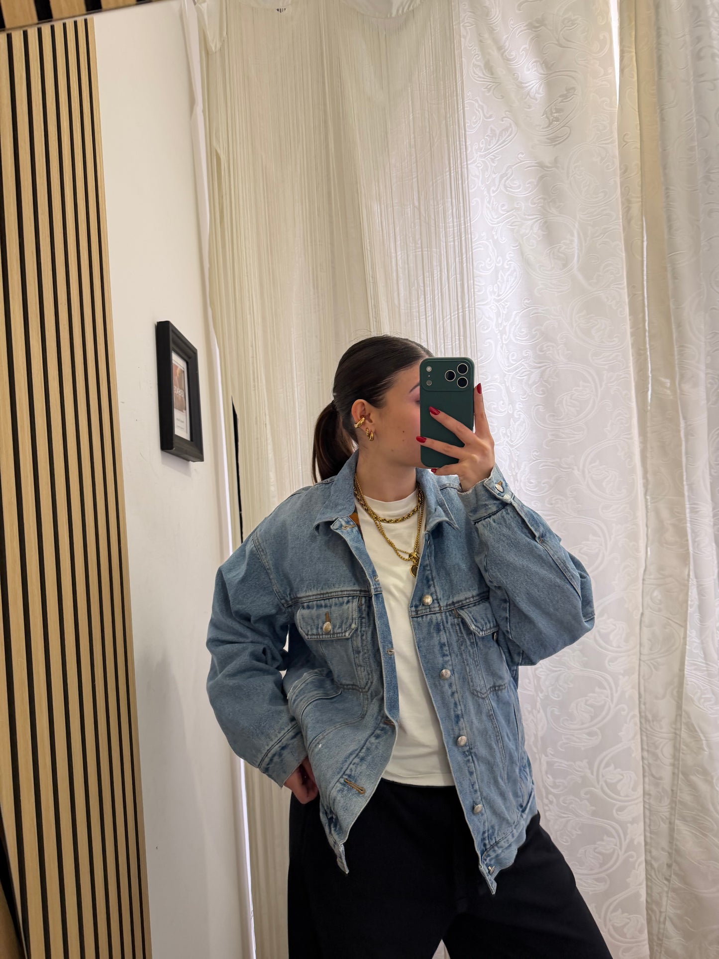 Woolrich Denim Jacket – Fodera in Lana / Unisex