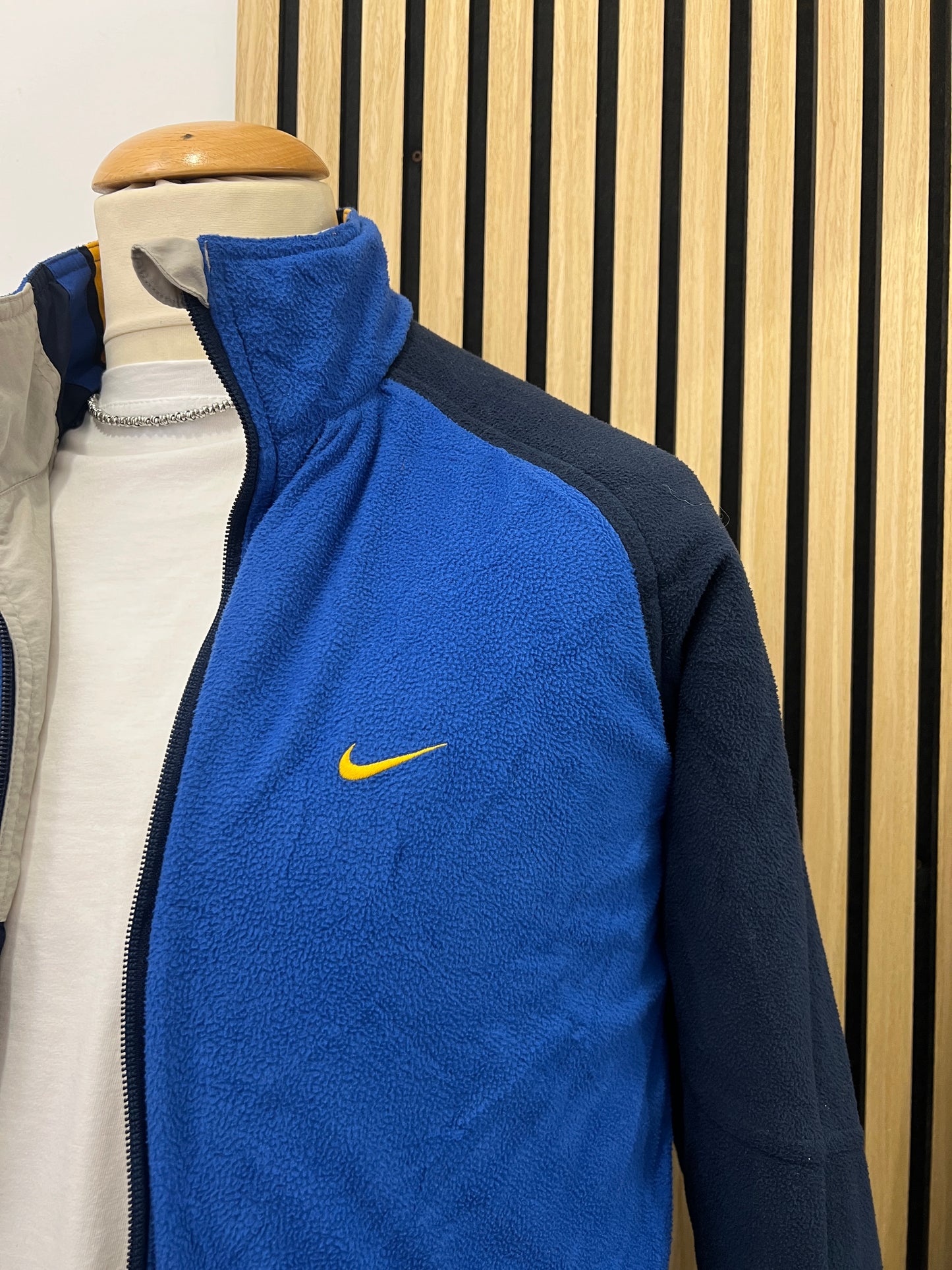 Giacca Nike Vintage Reversibile – Blu/Navy