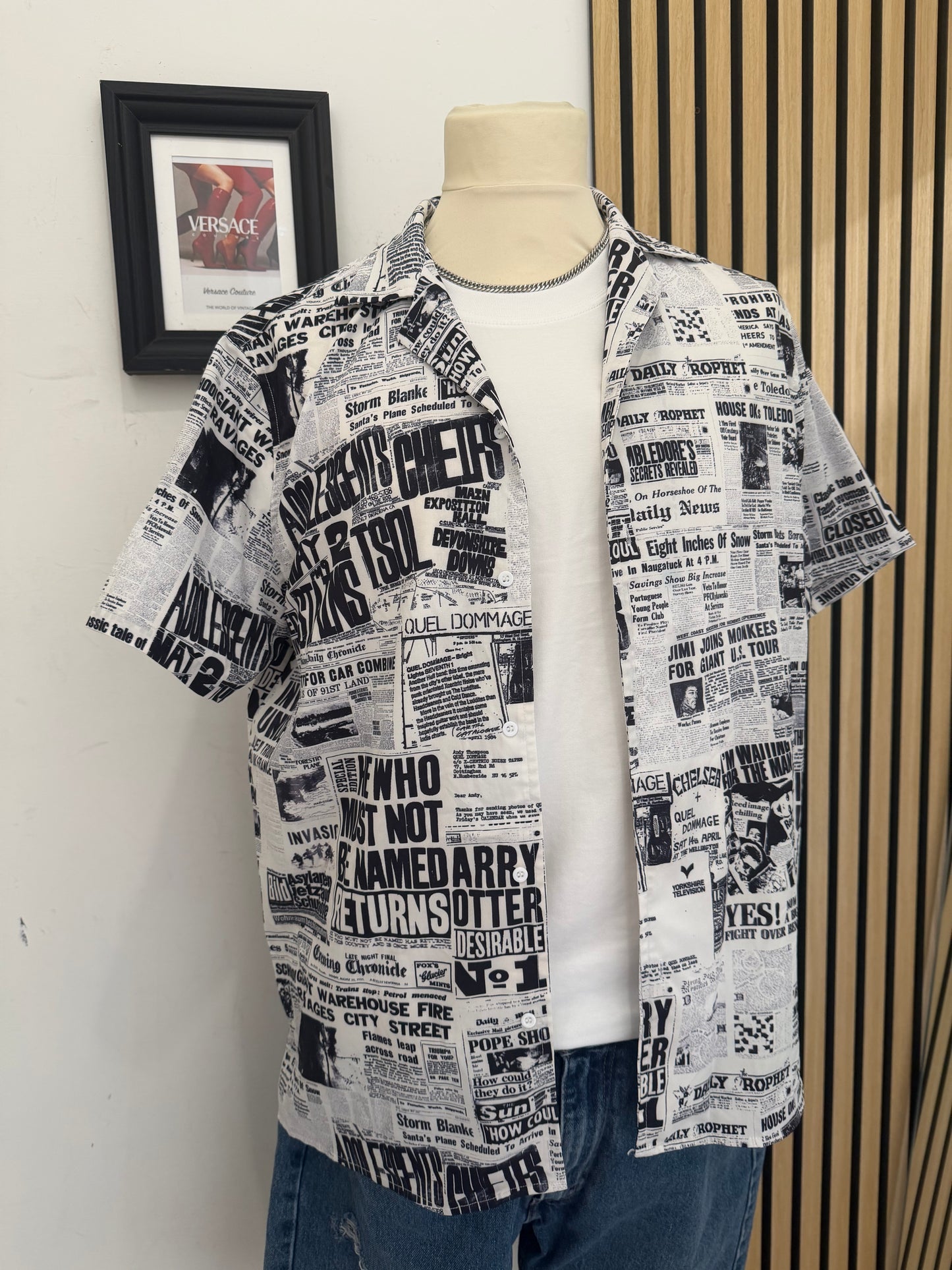 Camicia Vintage a fantasia L