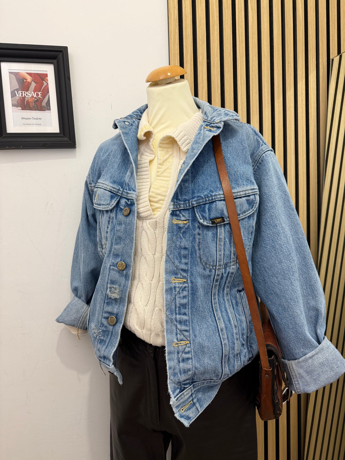 Giacca di Jeans Lee unisex Vintage