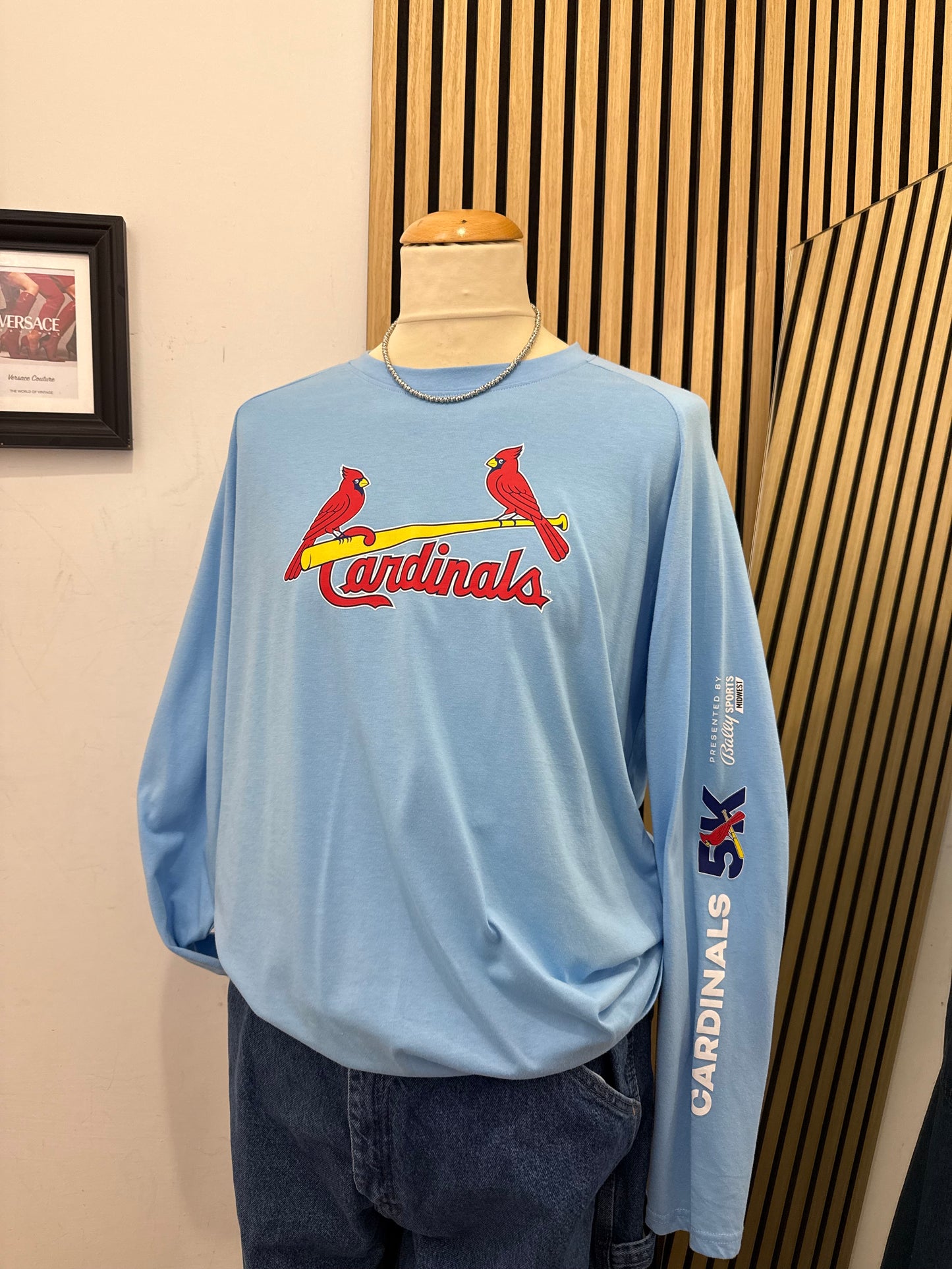 Maglia vintage St. Louis Cardinals anni '90 - Edizione commemorativa 5K