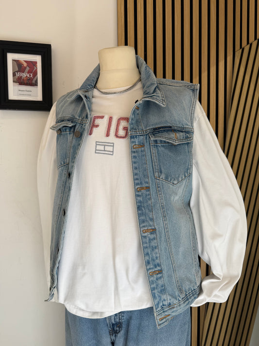 Gilet di jeans unisex