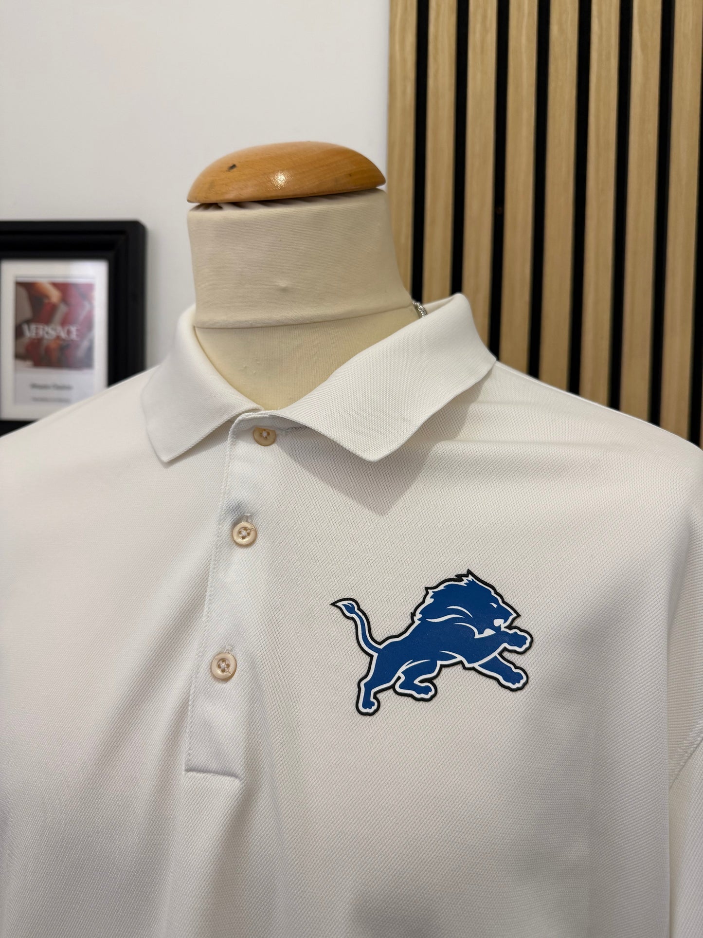 Polo ufficiale Nike NFL dei Detroit Lions