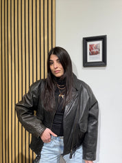 Giacca in Vera Pelle unisex over