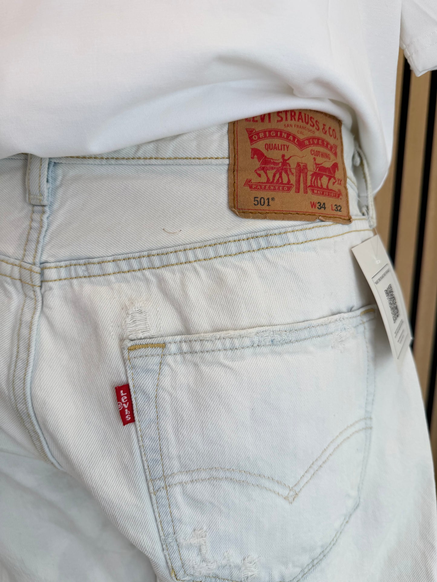 Bermuda shorts vintage Levi's 501 46/48IT