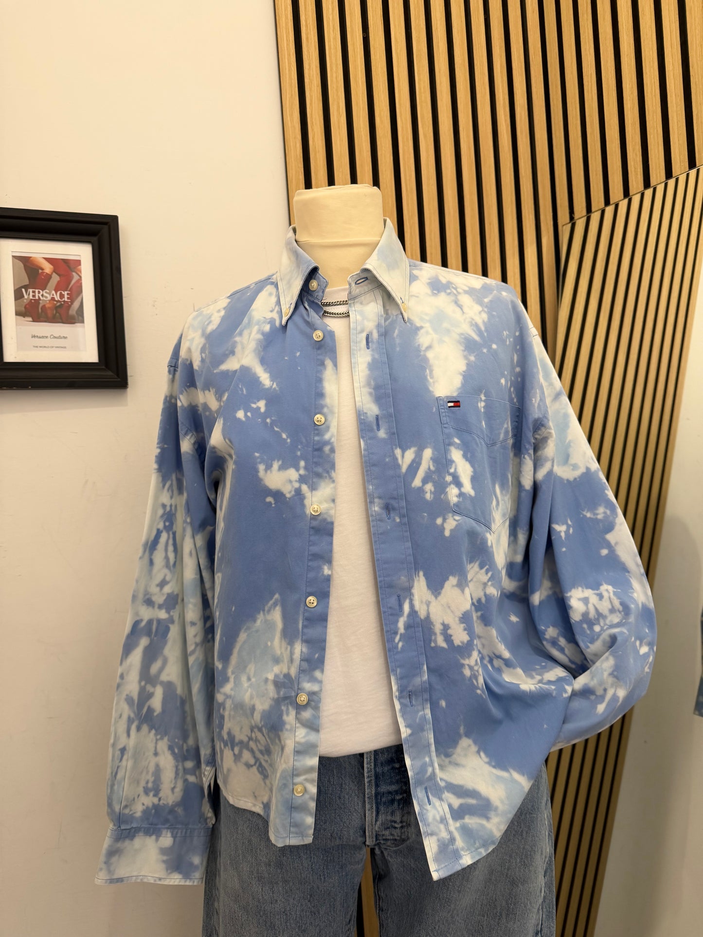 Camicia Tommy Hilfger custom tie dye