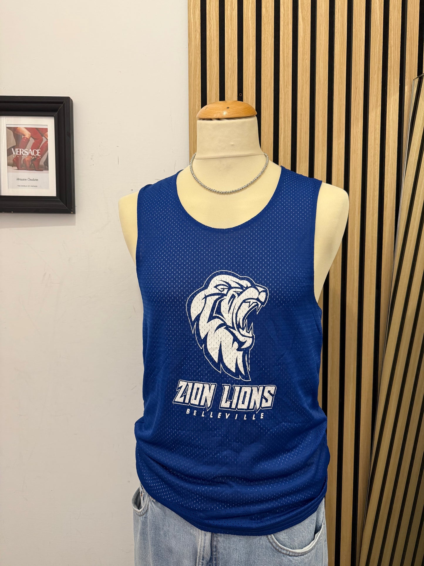 Canotta Zion Lions Belleville Vintage