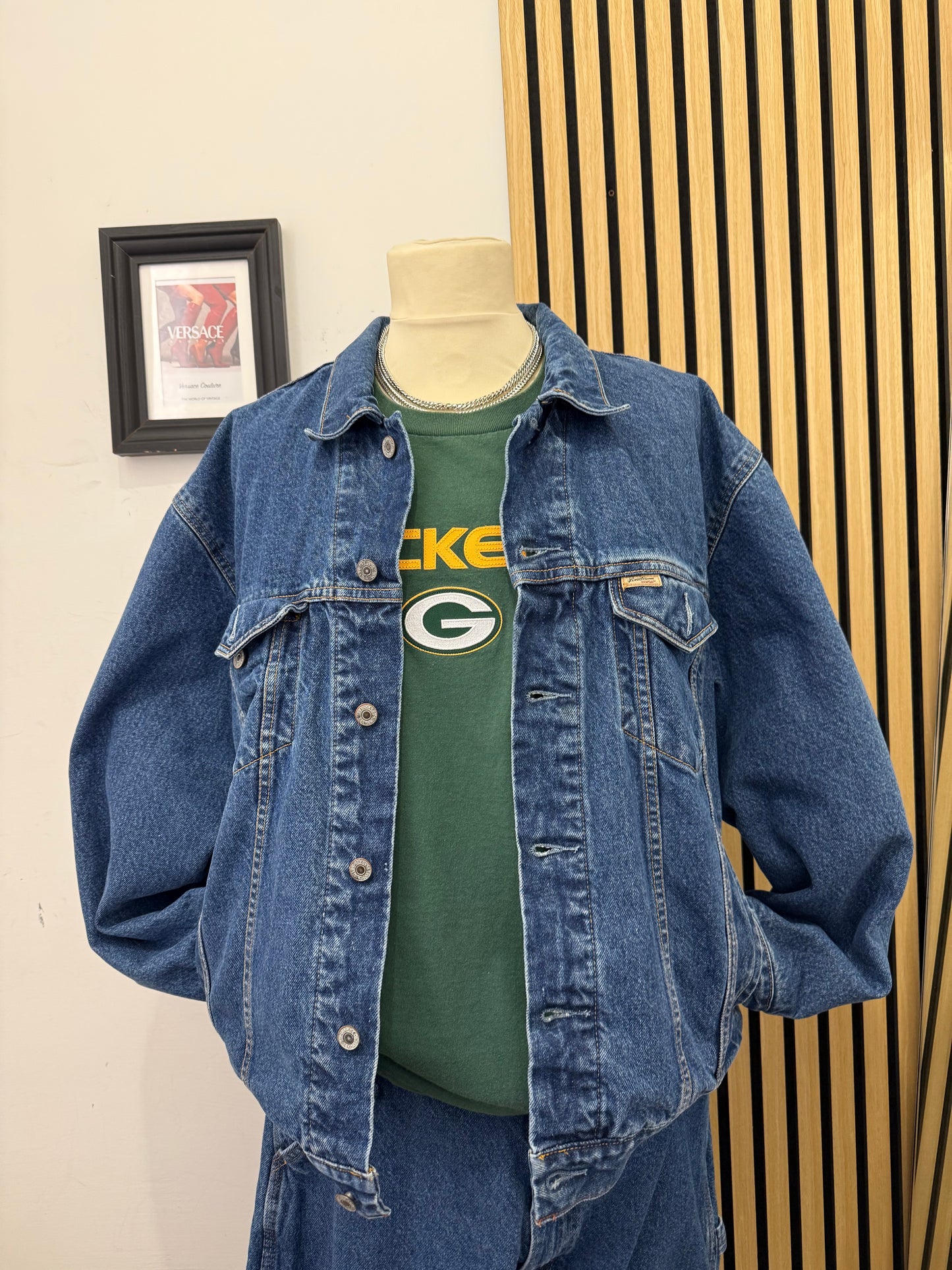 Giacca di Jeans Levi Strauss imbottito