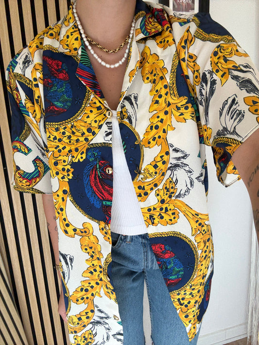Camicia Vintage a fantasia