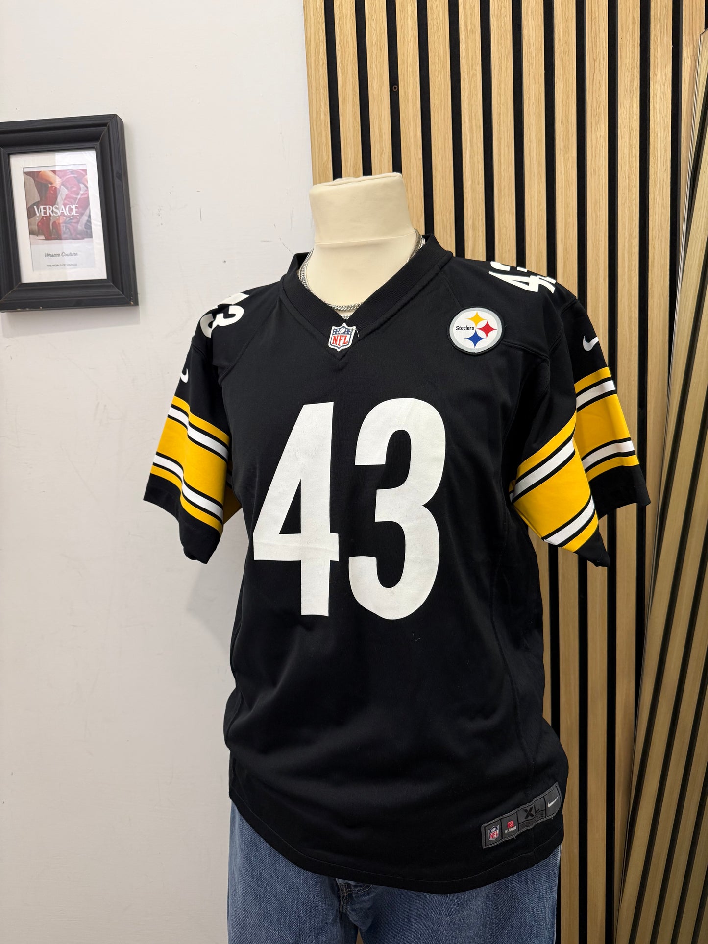 Maglia NFL Pittsburgh Steelers - Polamalu #43