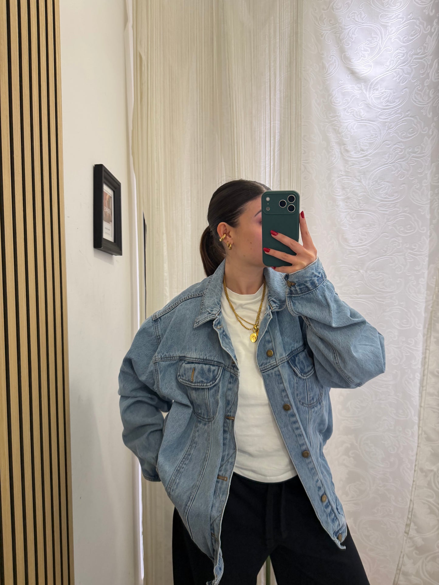Wrangler Rugged Wear Denim Jacket – Light Wash Unisex Oversize