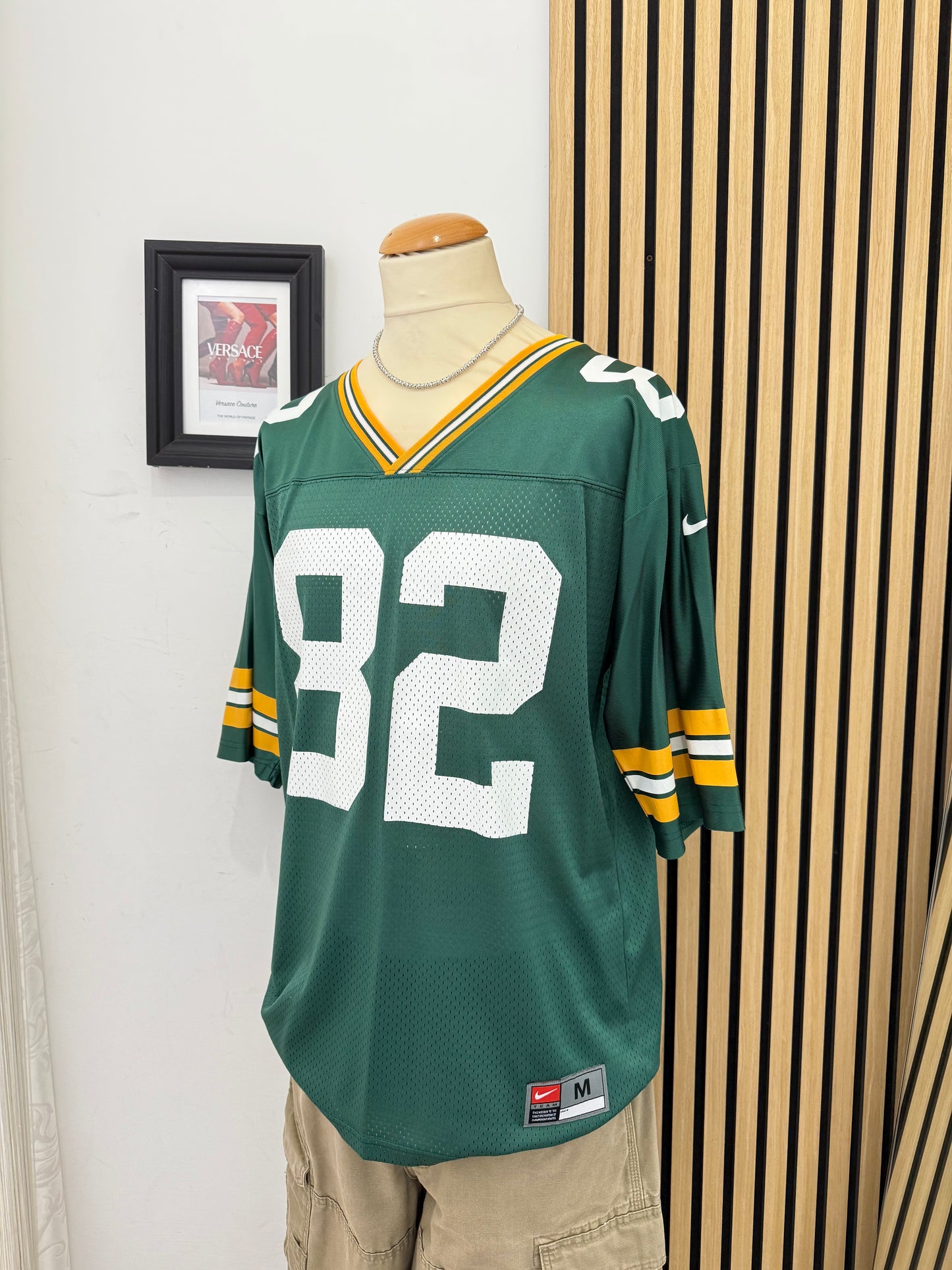 Maglia Ufficiale Nike “Home” Green Bay Packers 82 – Verde