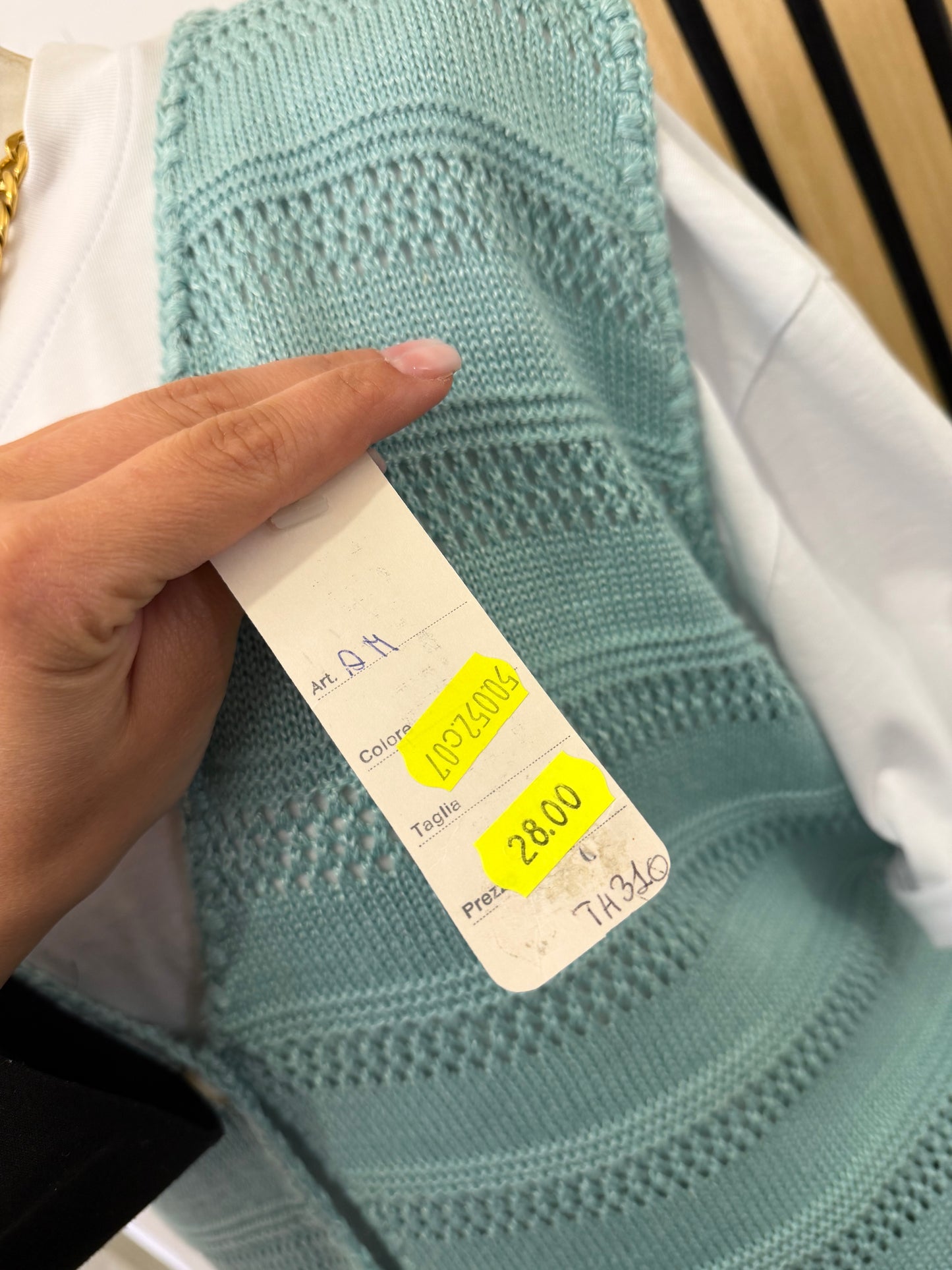 Gilet in Filo Vintage (Nuovo etichettato)