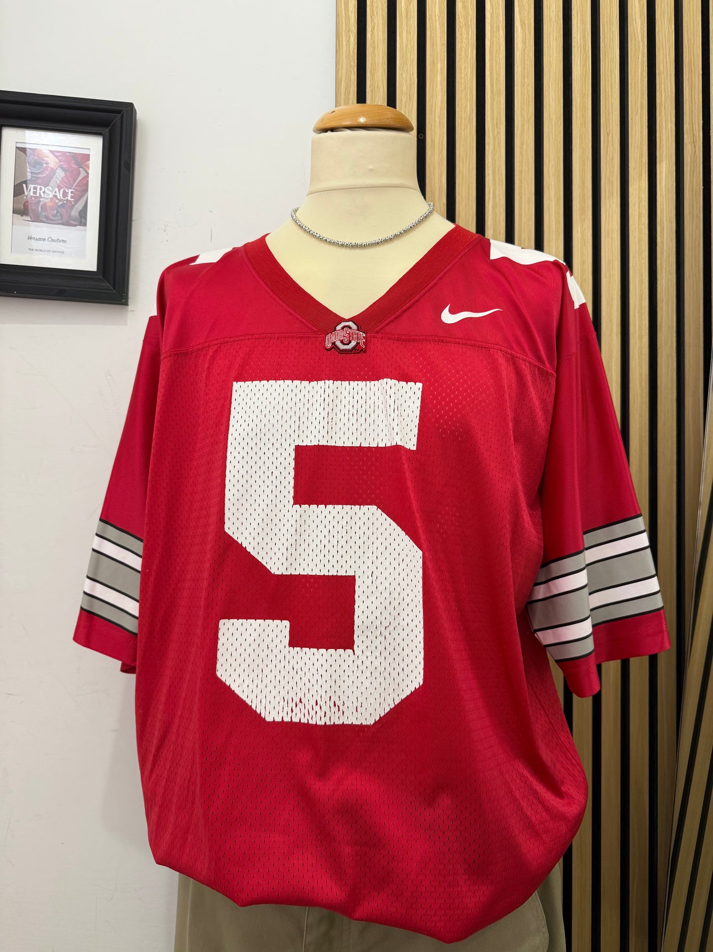 Nike Jersey “Ohio State Buckeyes #5” – Rosso – Anni 2010