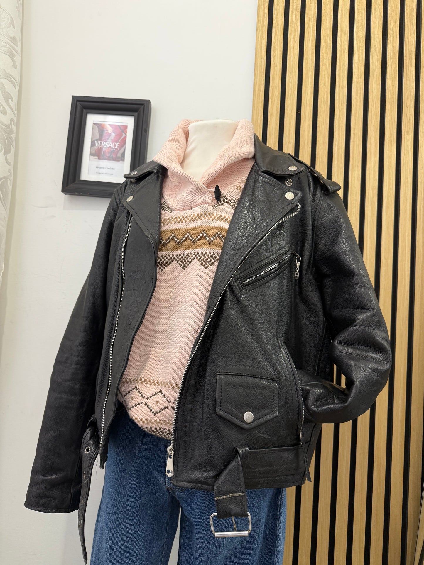 Chiodo in vera pelle