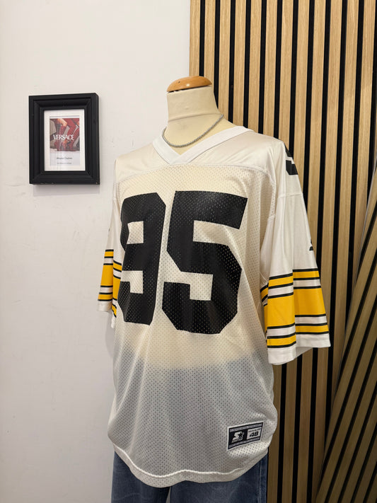 Vintage Starter NFL Jersey Lloyd #95 - White/Yellow/Black