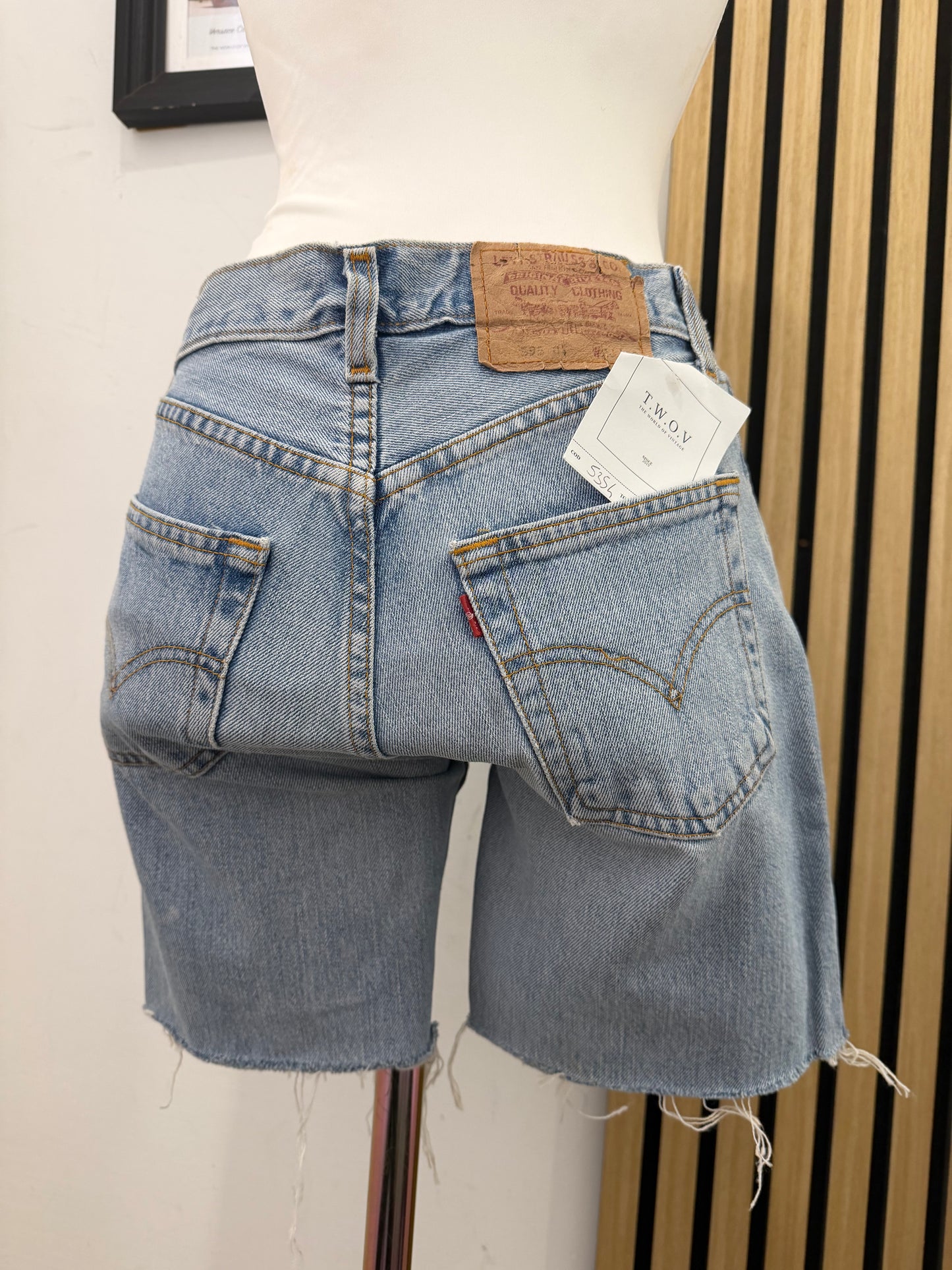 Short vintage Levi's 595 36/38IT donna (leggere misure)