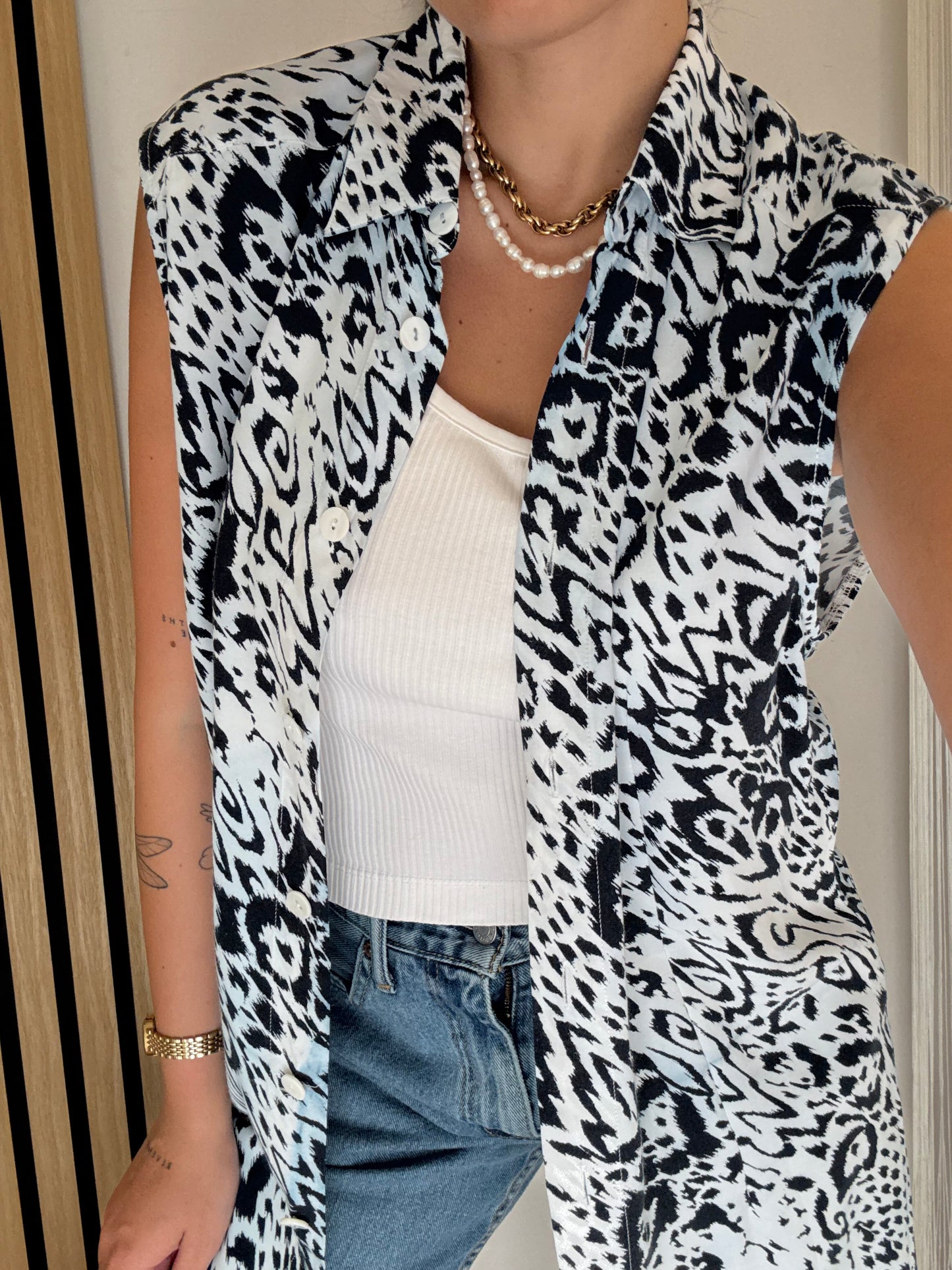 Camicia Vintage a fantasia