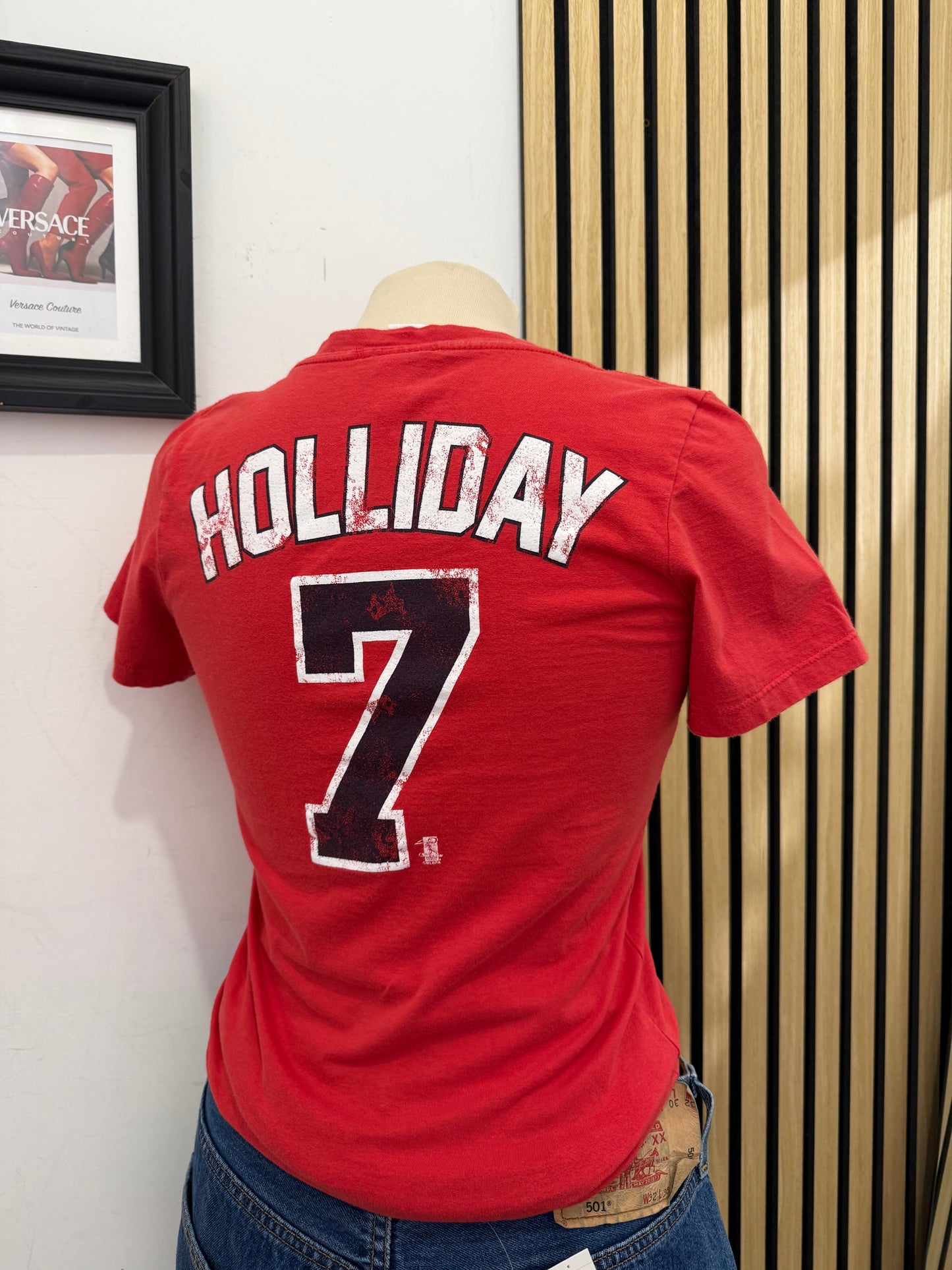 T-Shirt MLB St. Louis Cardinals Holliday #7 Vintage