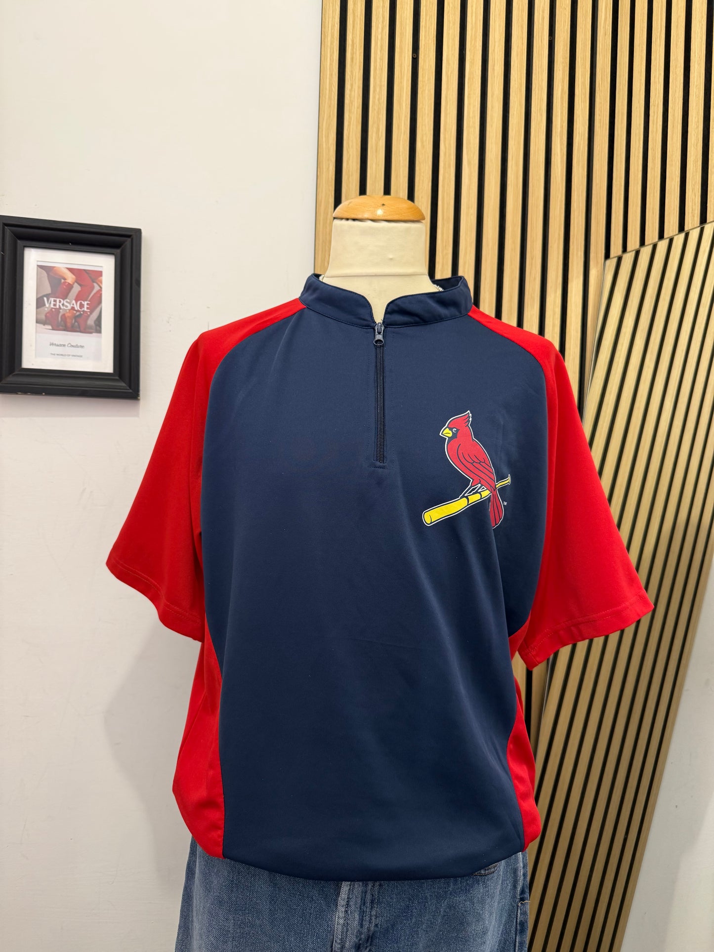 Maglia Tecnica MLB St. Louis Cardinals - Cage Jacket