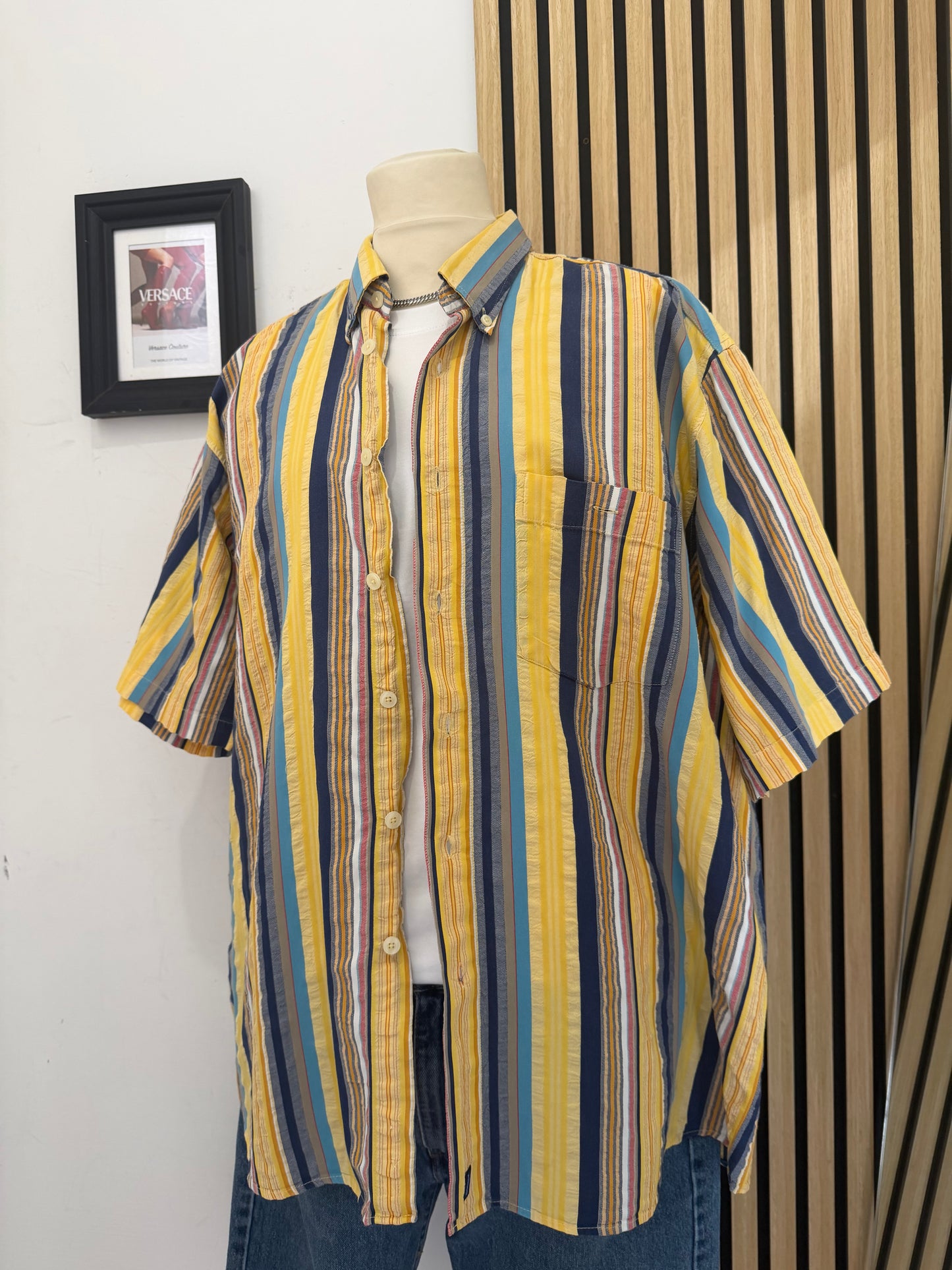 Camicia Vintage a fantasia XL