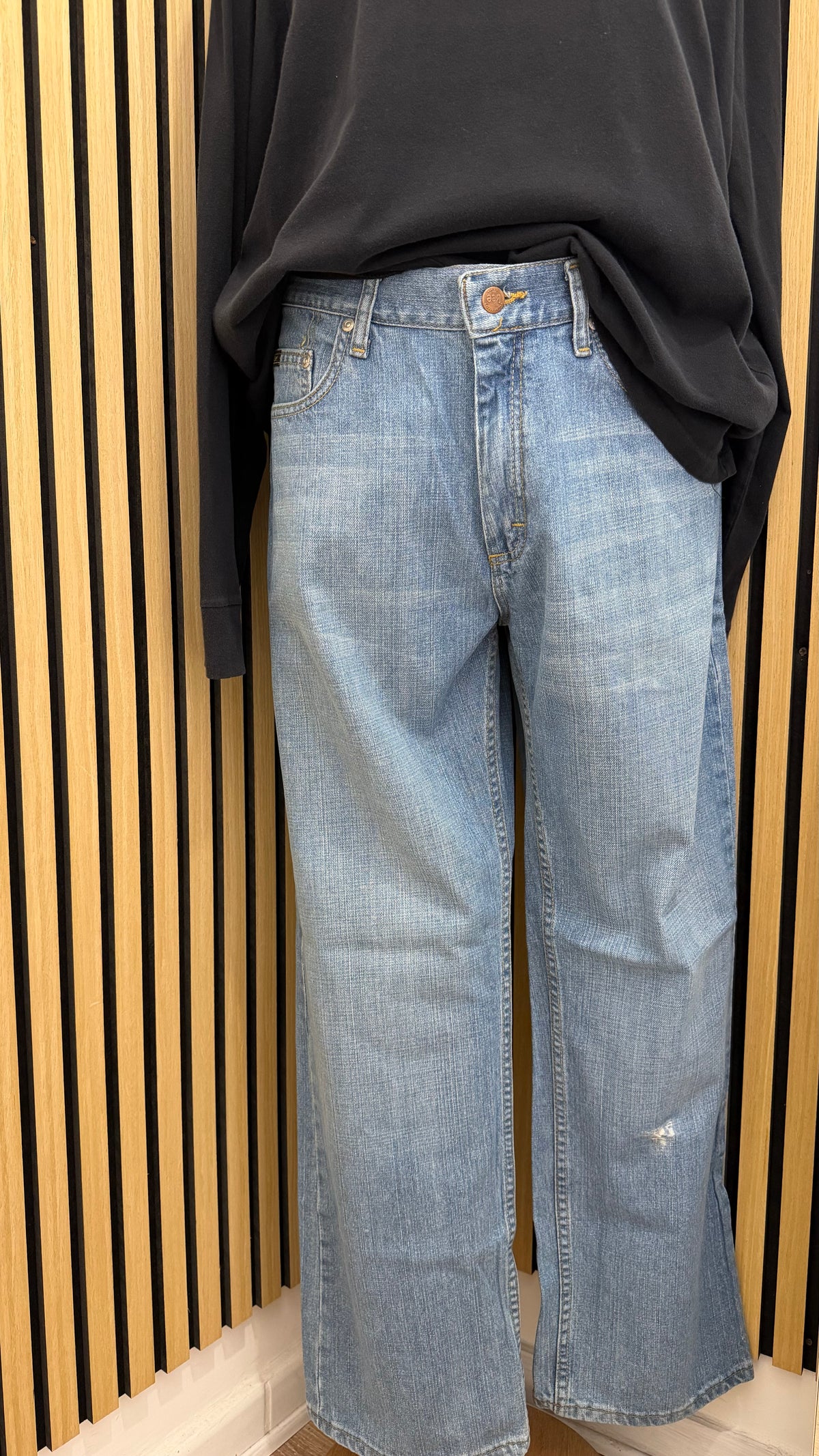 Jeans Lee Premium Select Relaxed Straight Leg tg 46 ita
