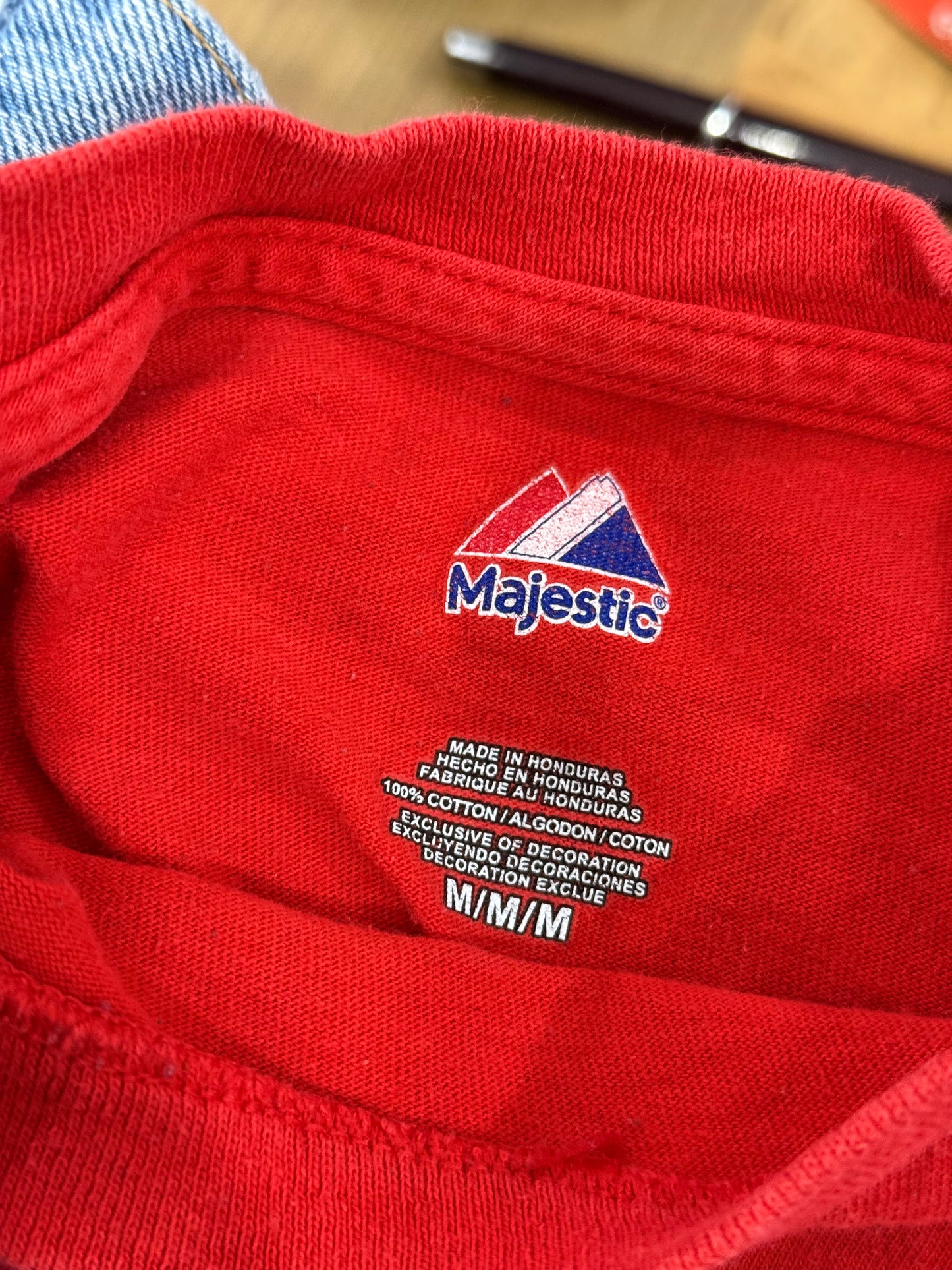 T-shirt vintage St. Louis Cardinals Majestic Athletic