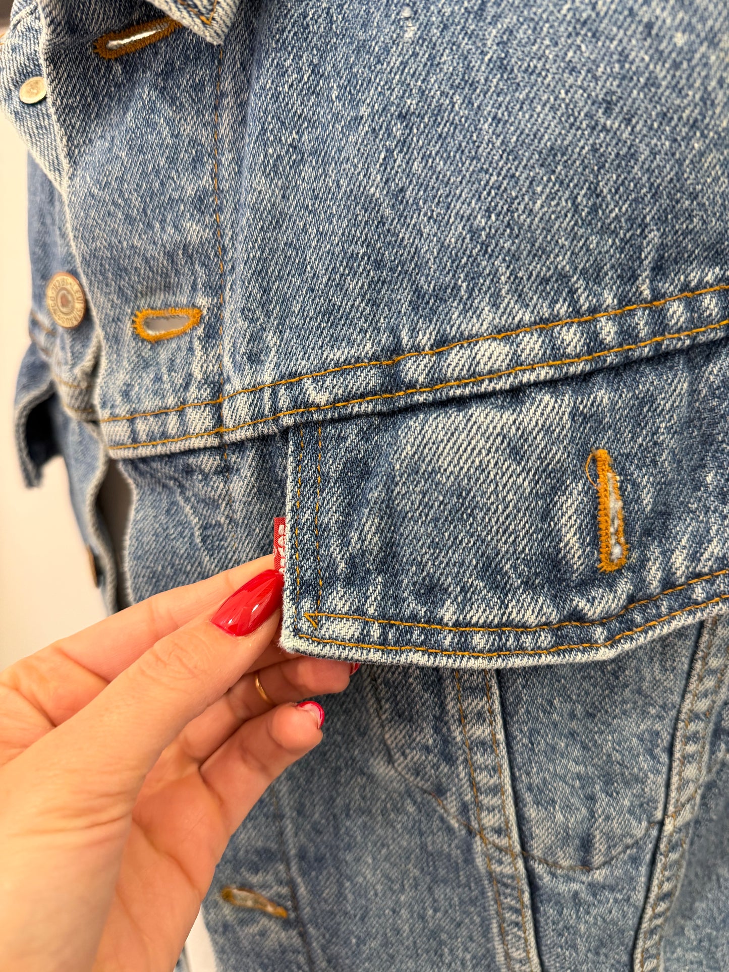 Gilet Levi's Denim – Vintage USA / Unisex