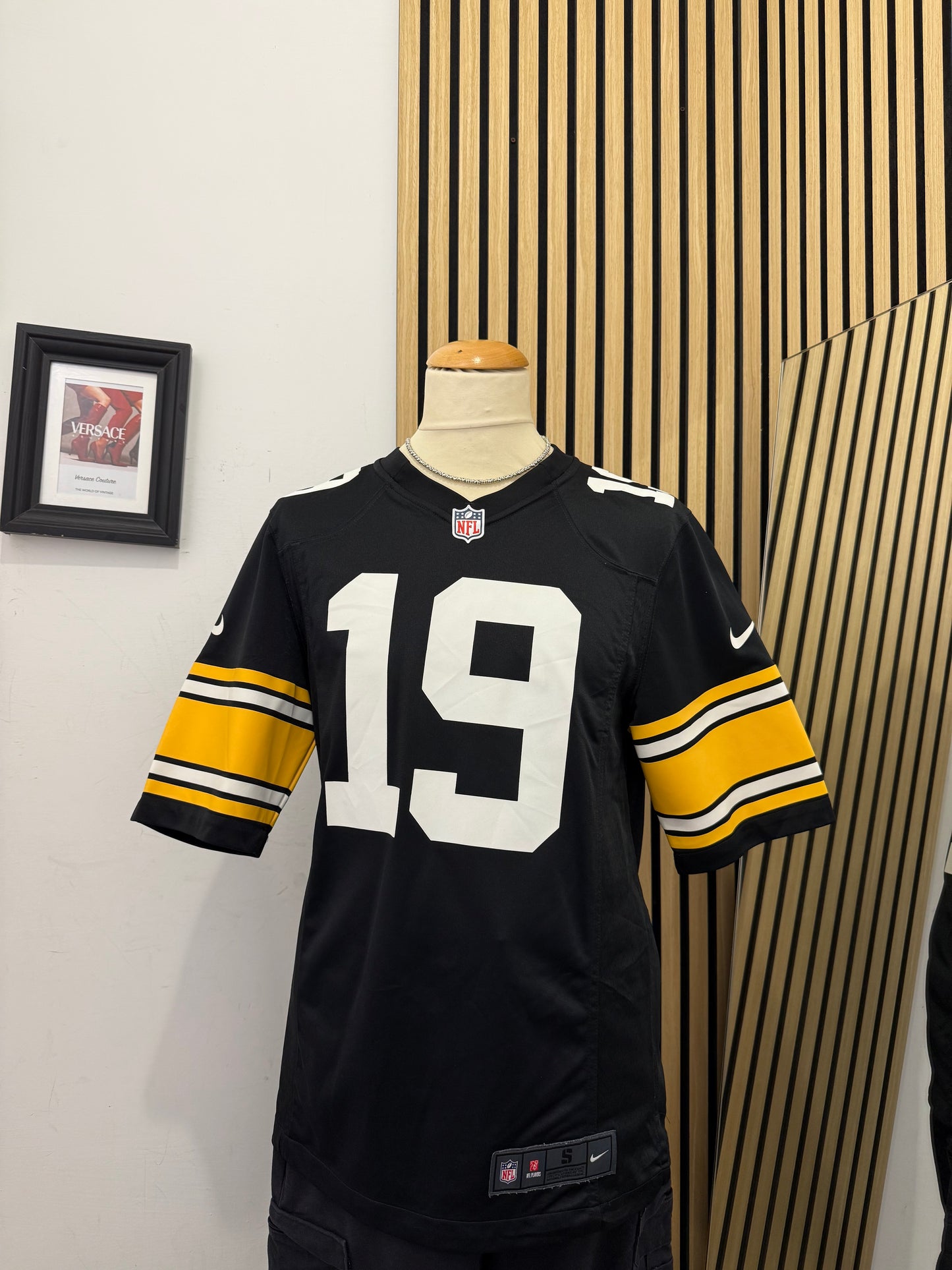🏈 Maglia NFL Nike “On Field” – Pittsburgh Steelers #19