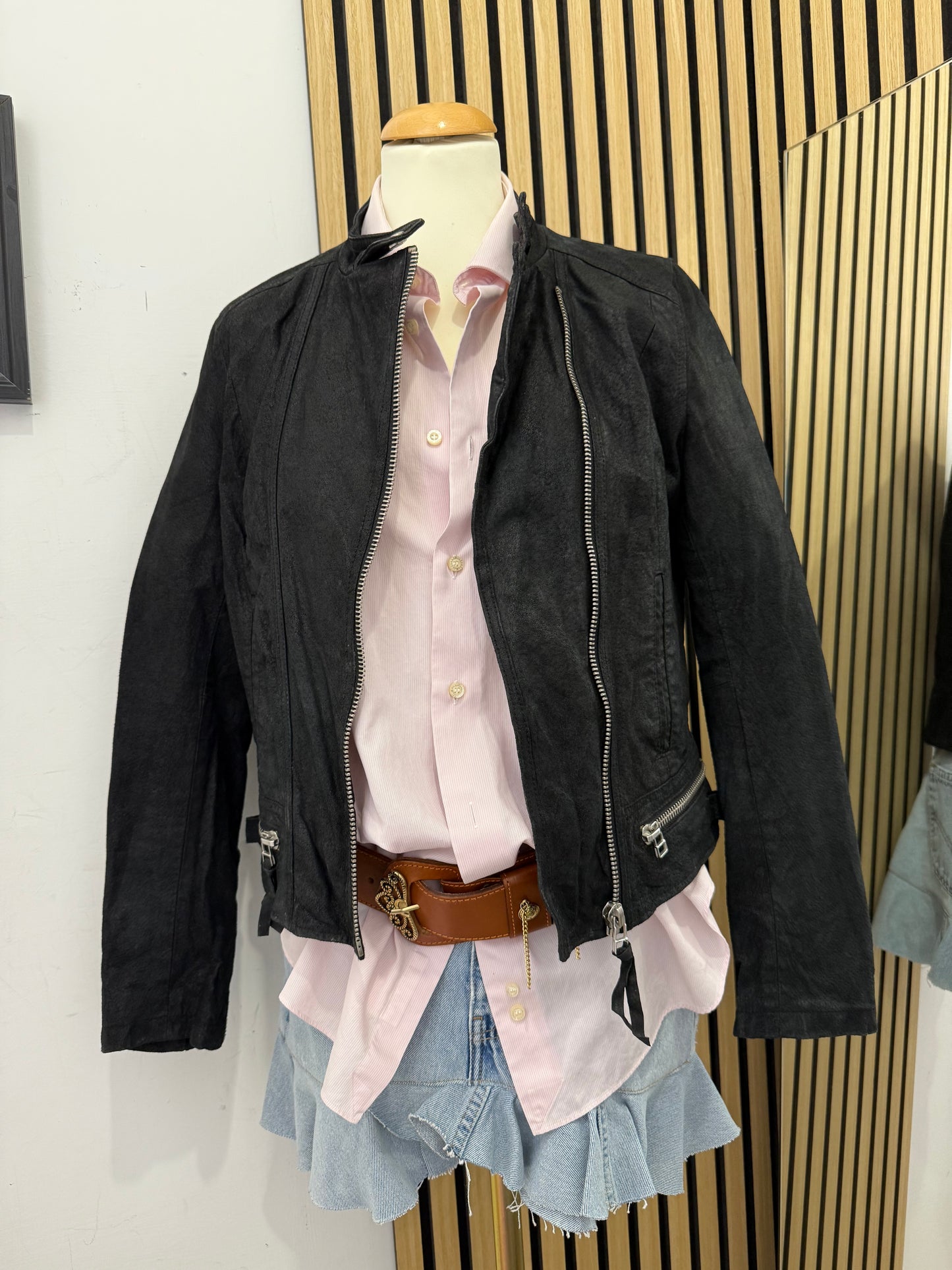 Giacca in Vera Pelle