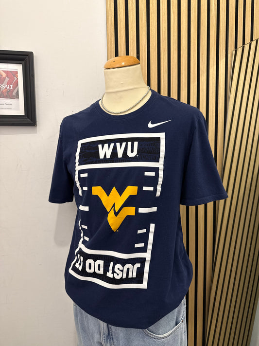 T-Shirt Nike l WVU Mountaineers - Blu Navy