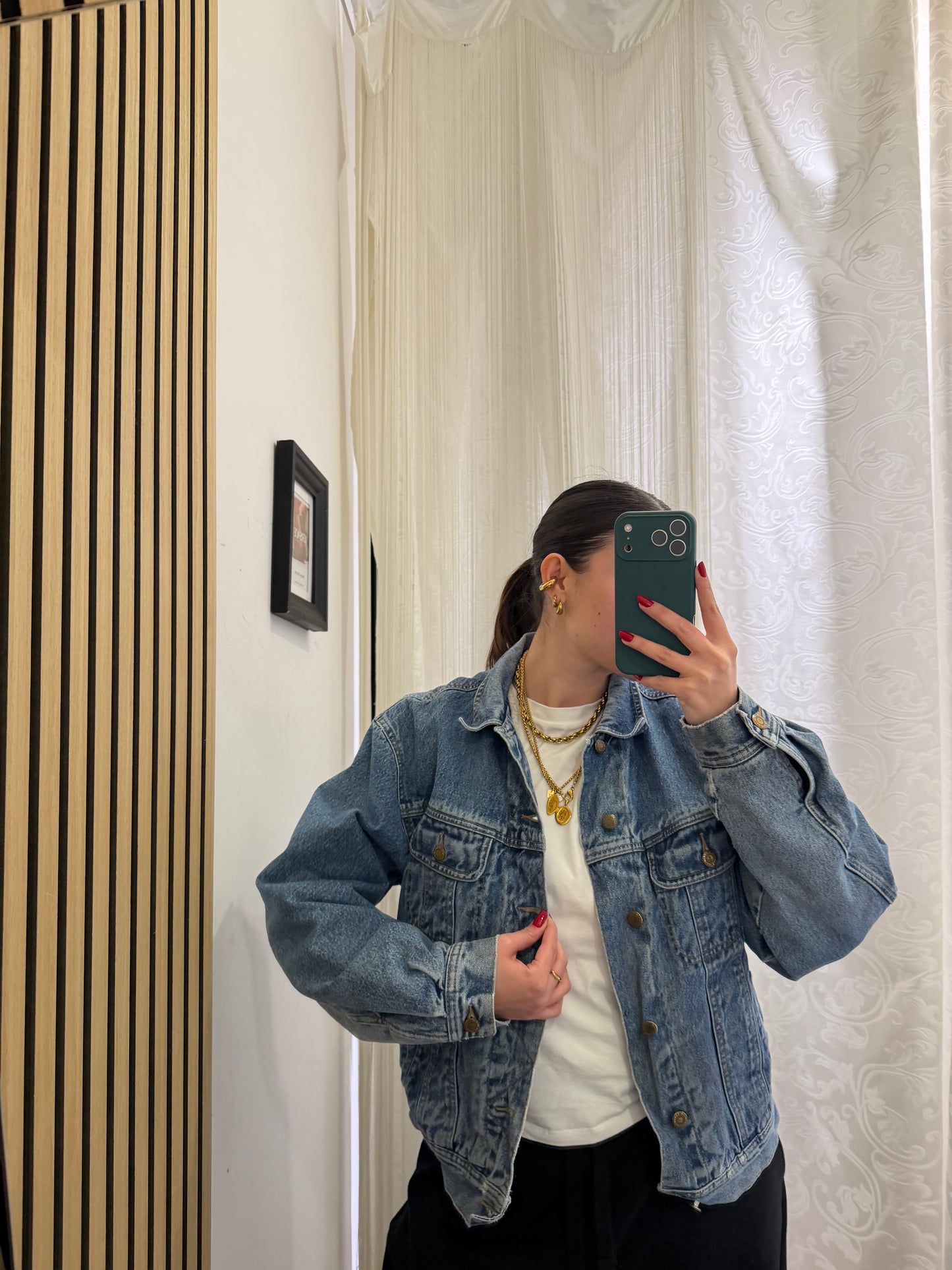 Wrangler Sport — Giacca di Jeans Imbottita in Sherpa | Unisex Vintage