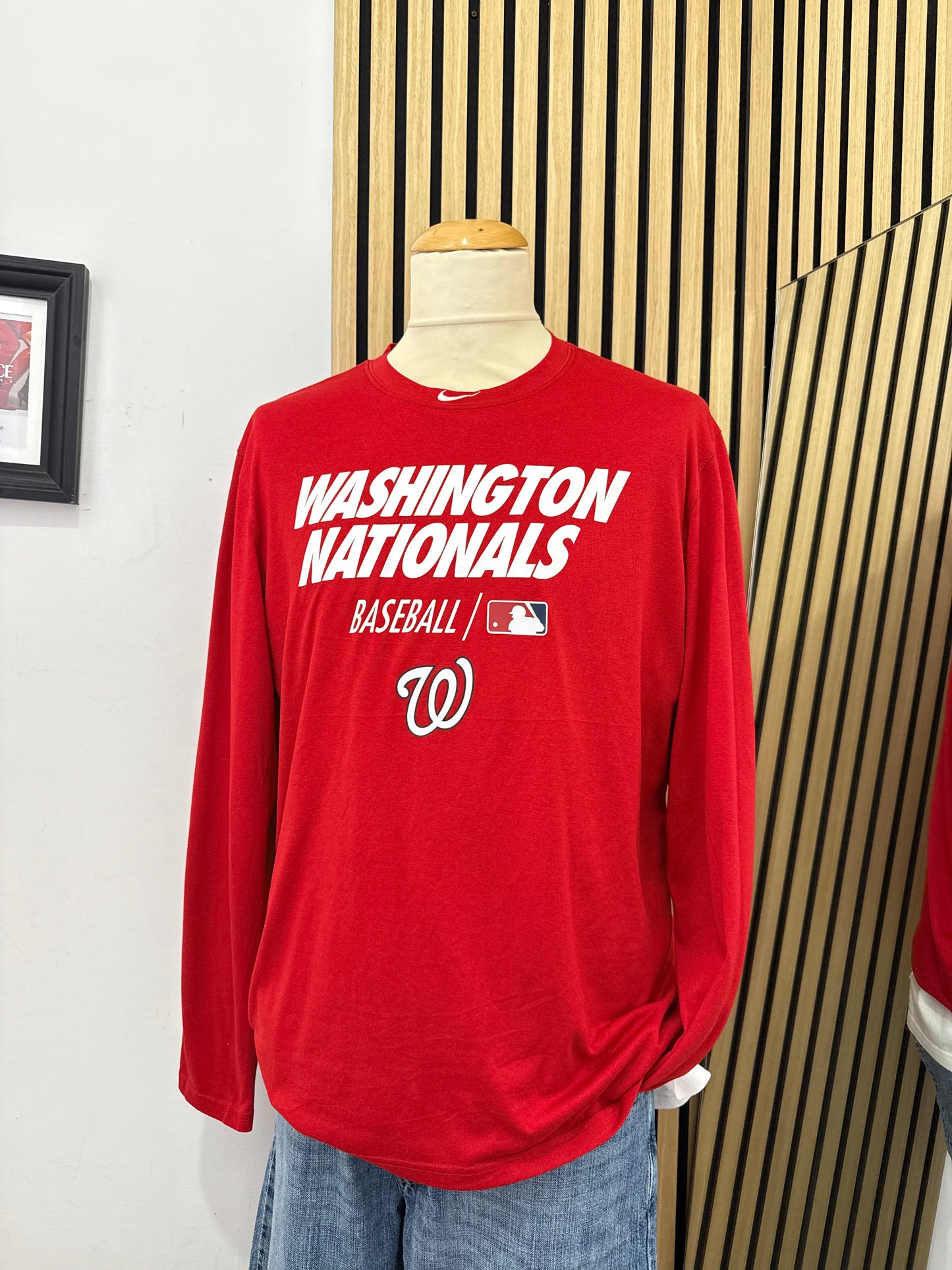Maglia maniche lunghe Washington Nationals – Nike MLB