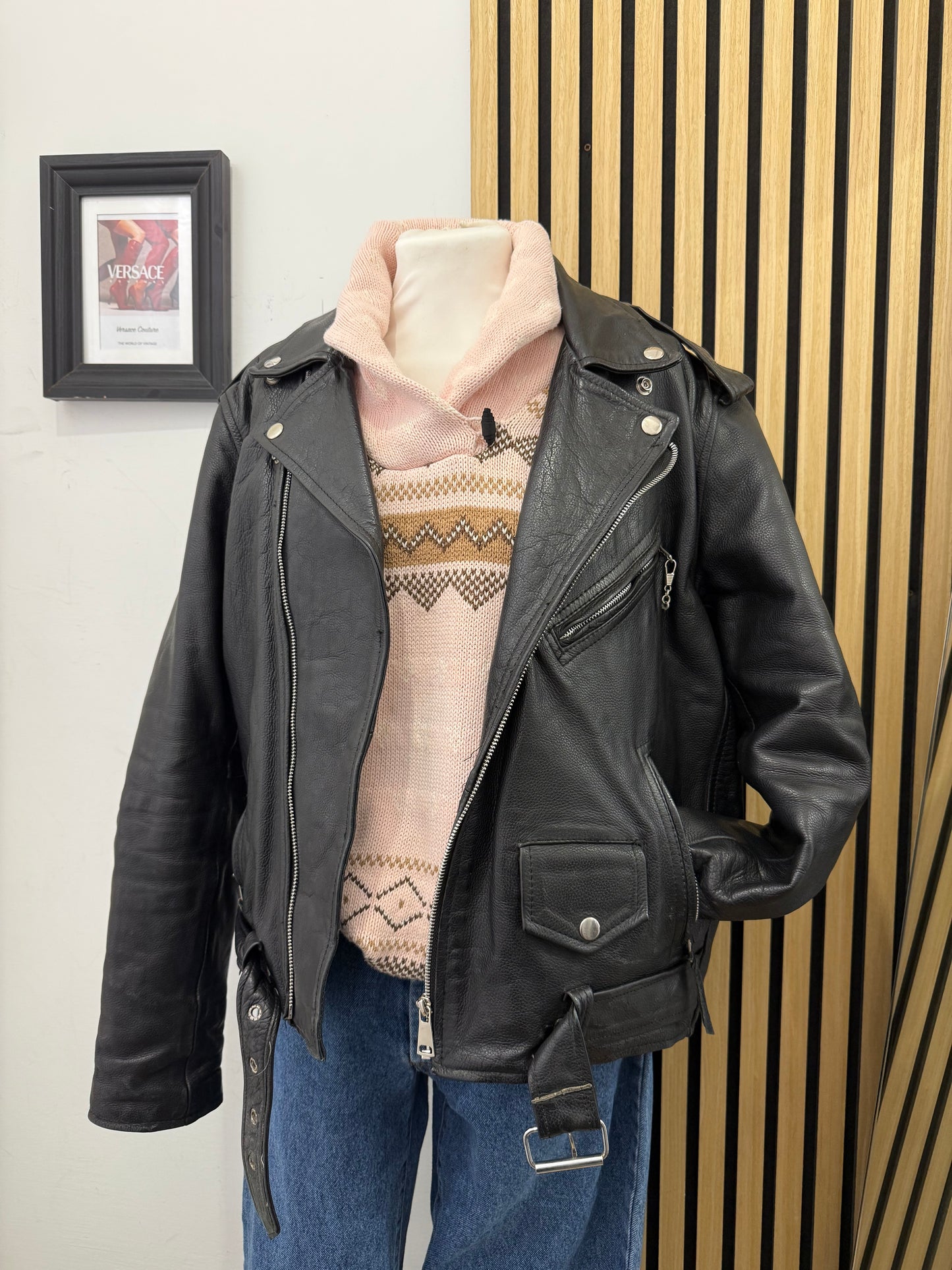 Chiodo in vera pelle