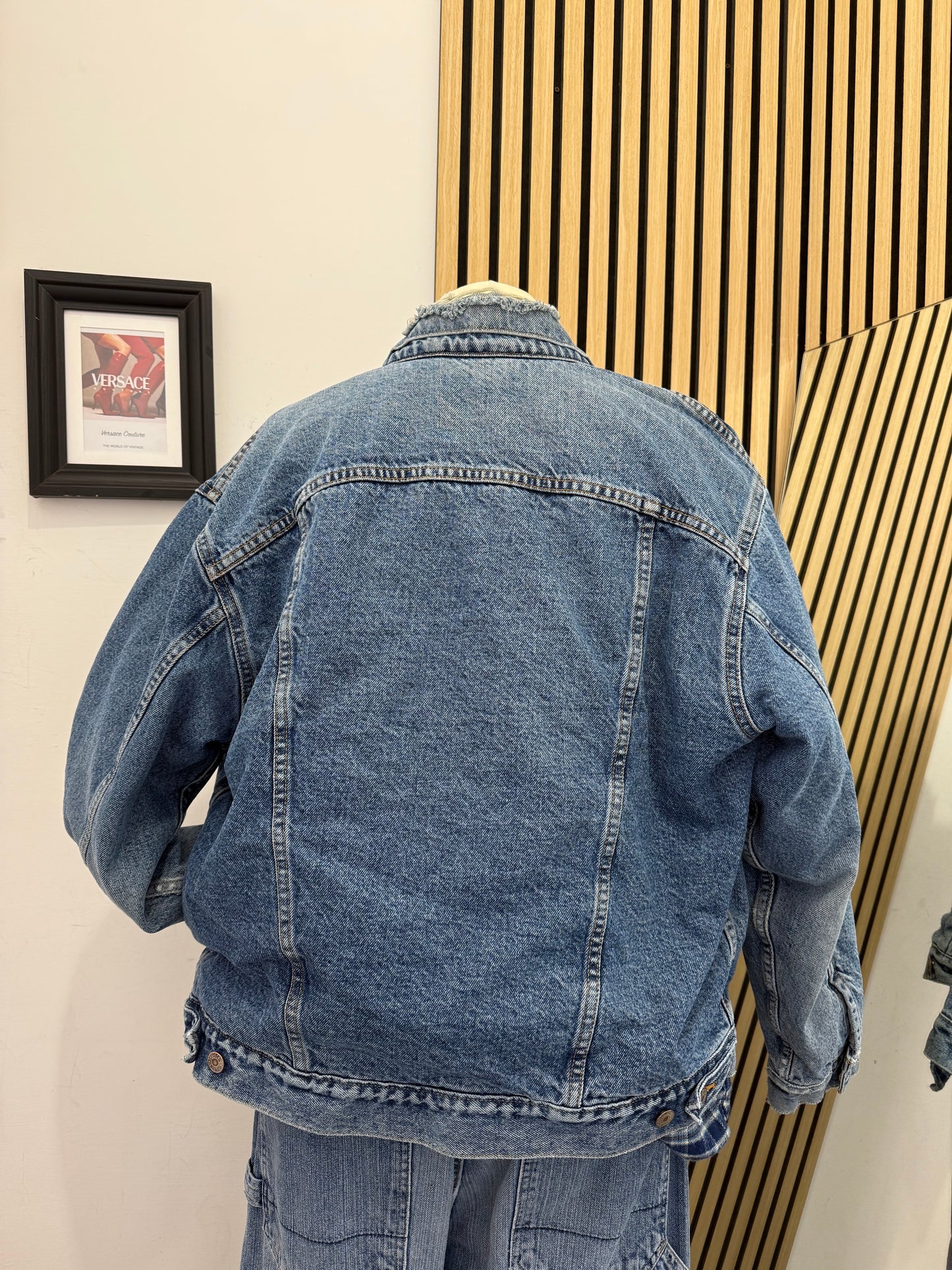 Giacca Levis in Denim imbottita unisex