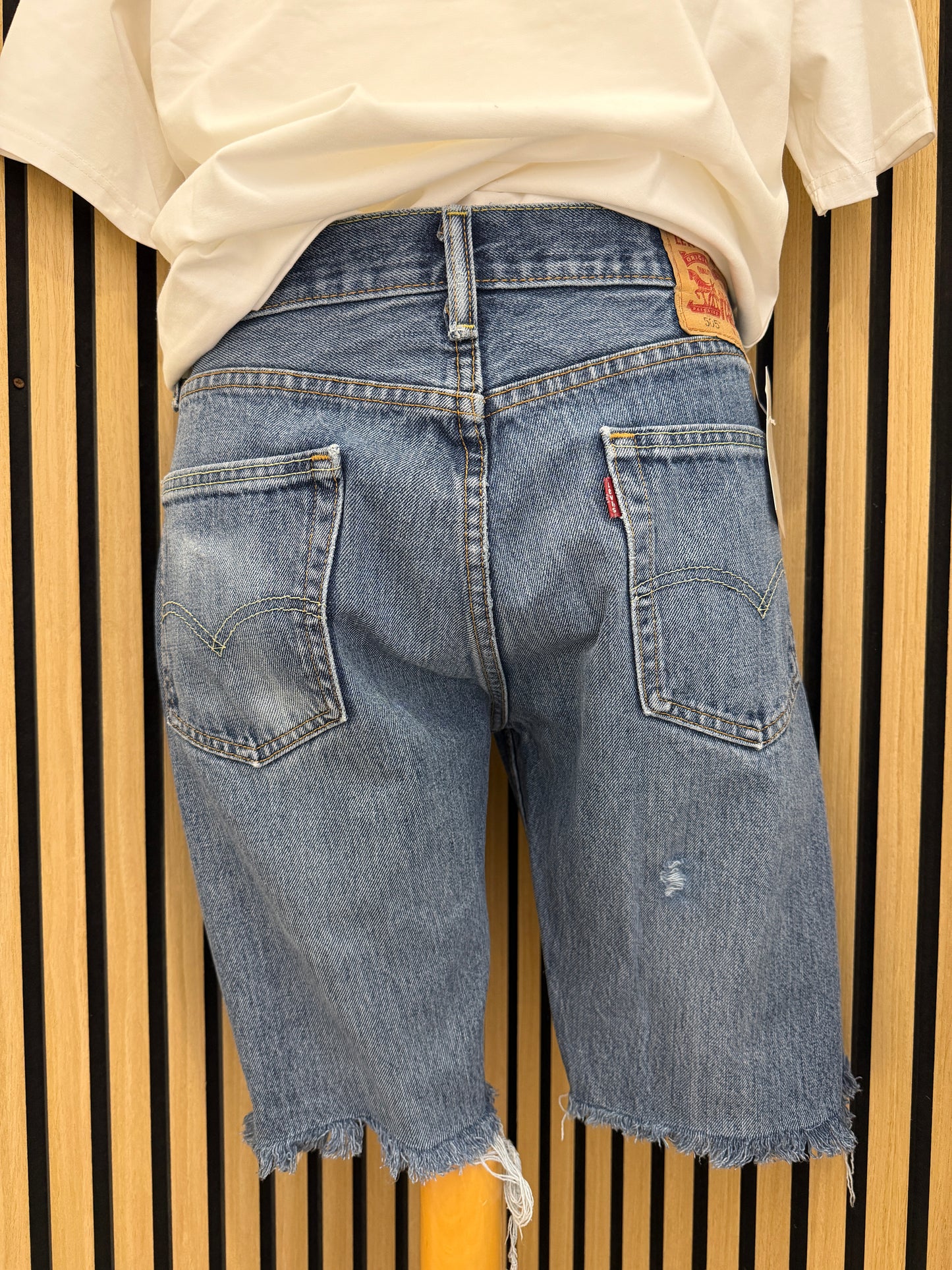 Short di Jeans Levi's 505 Vintage tg 44/46 ita