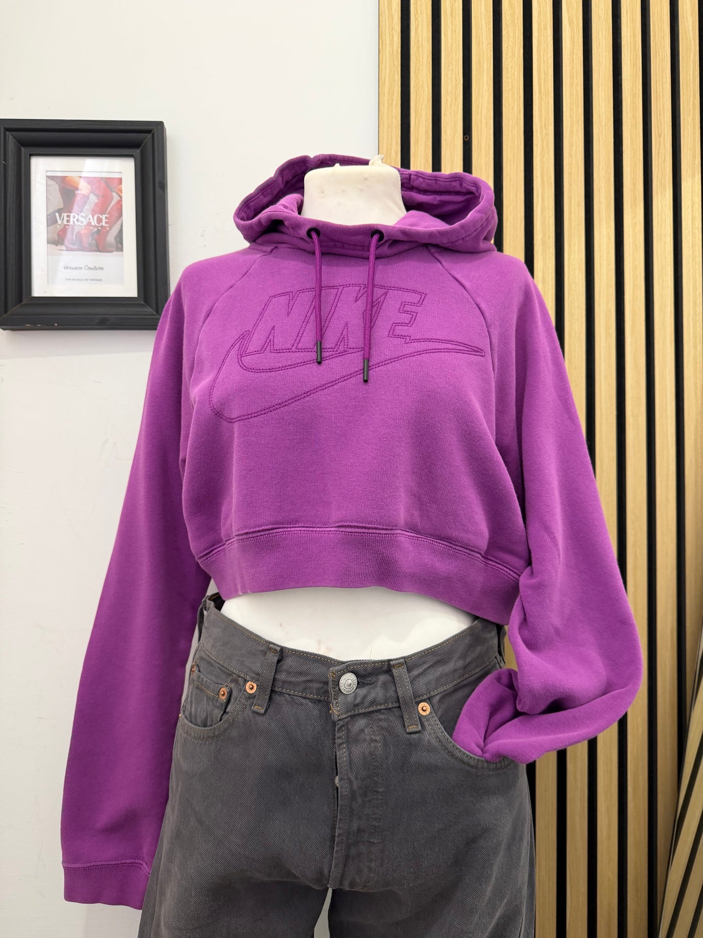 Felpa Nike custom crop