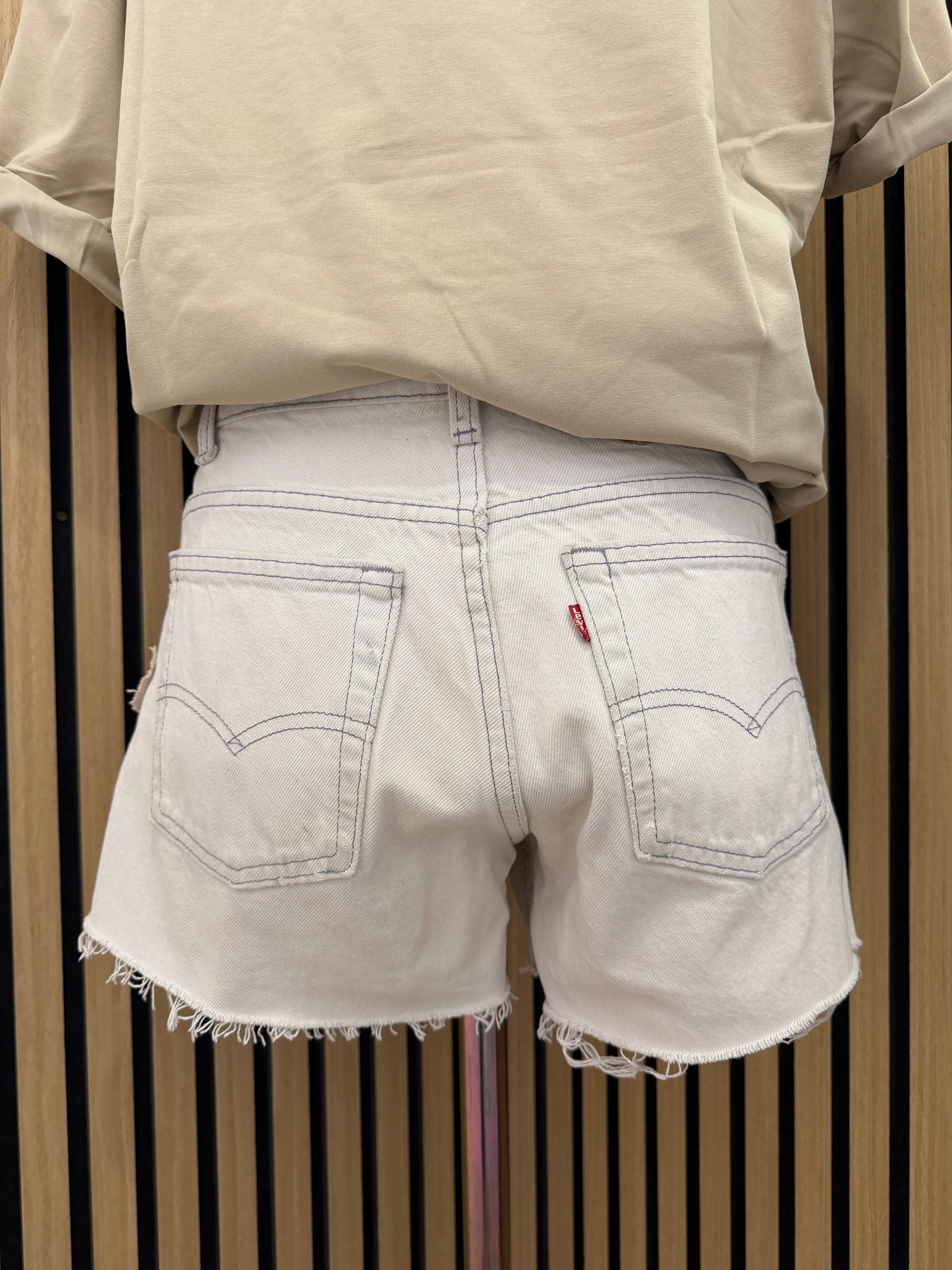 Shorts in Denim Levi's Custom tg.38/40 ita