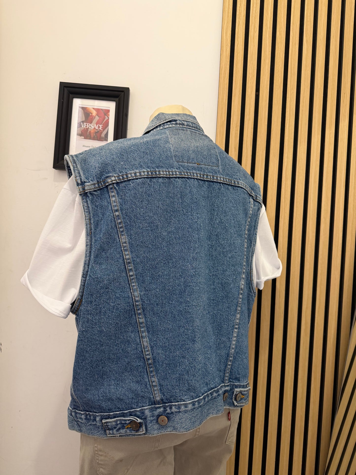 Gilet Levi's Denim – Vintage USA / Unisex