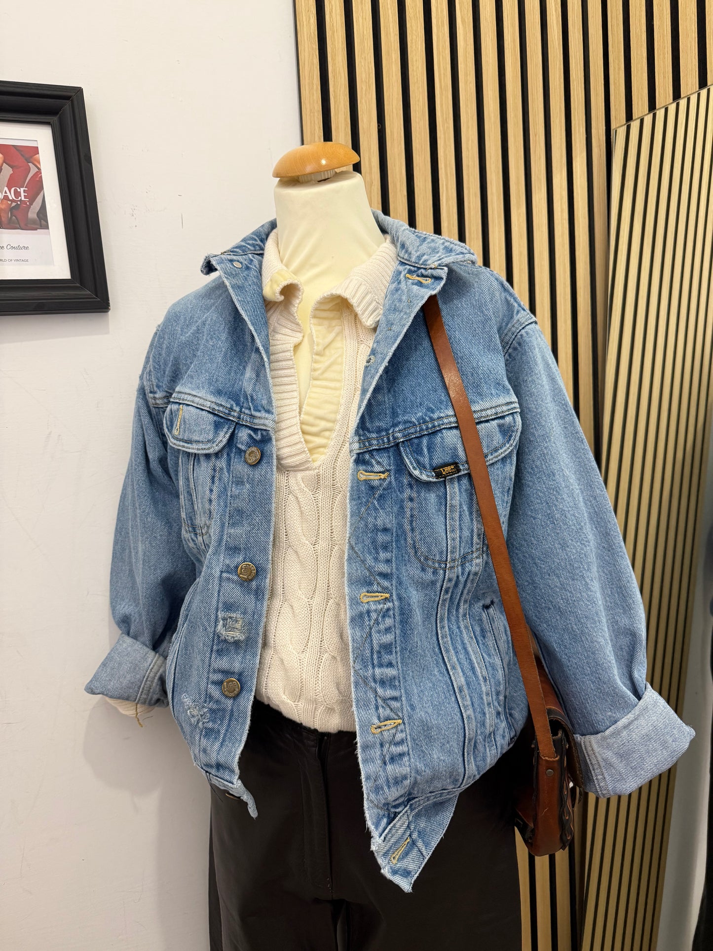 Giacca di Jeans Lee unisex Vintage