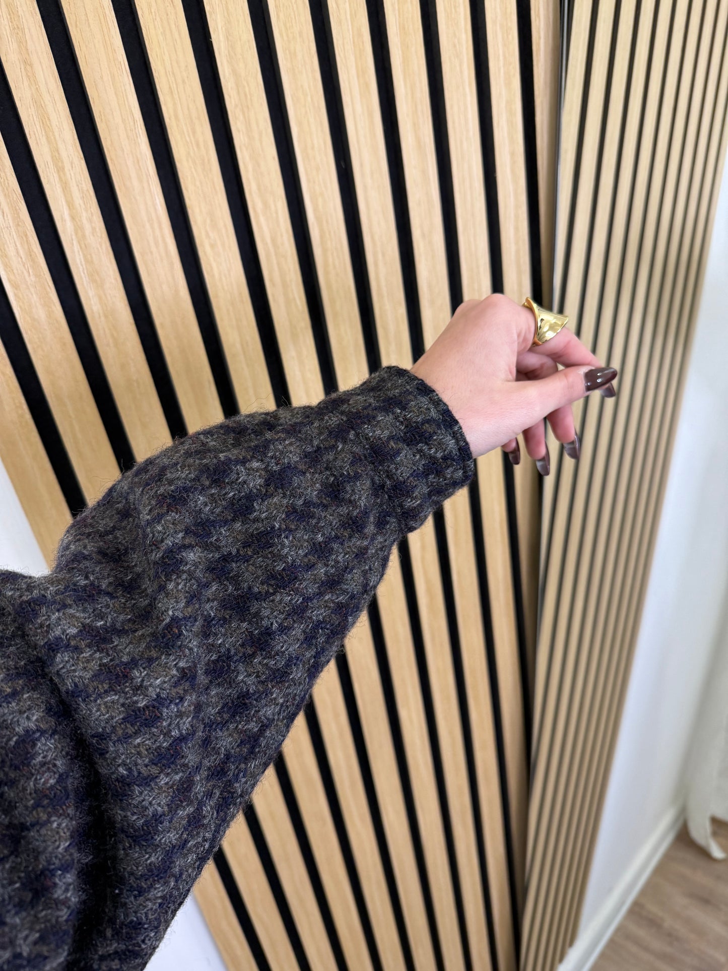 Bomber Burberry in lana