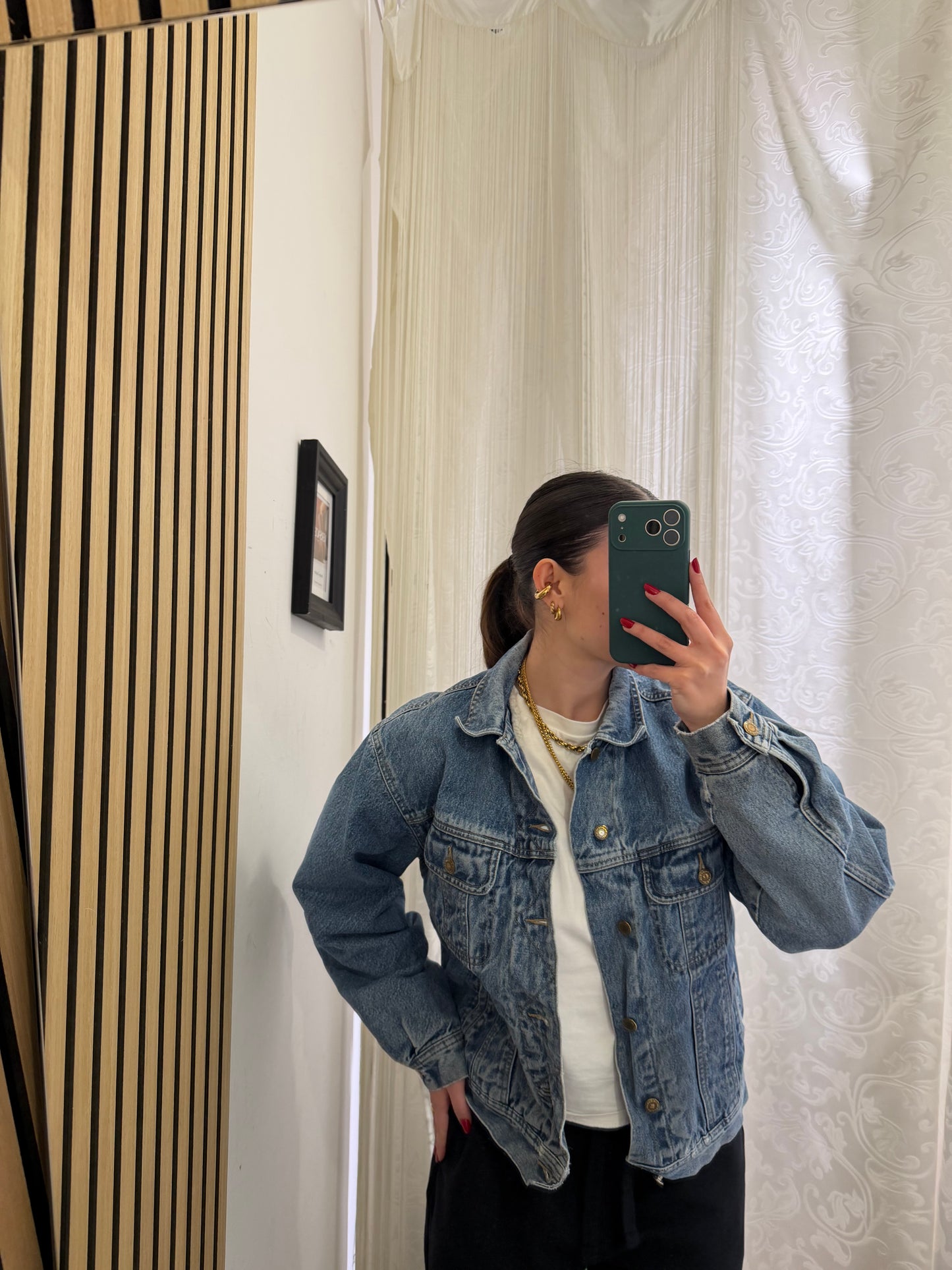 Wrangler Sport — Giacca di Jeans Imbottita in Sherpa | Unisex Vintage