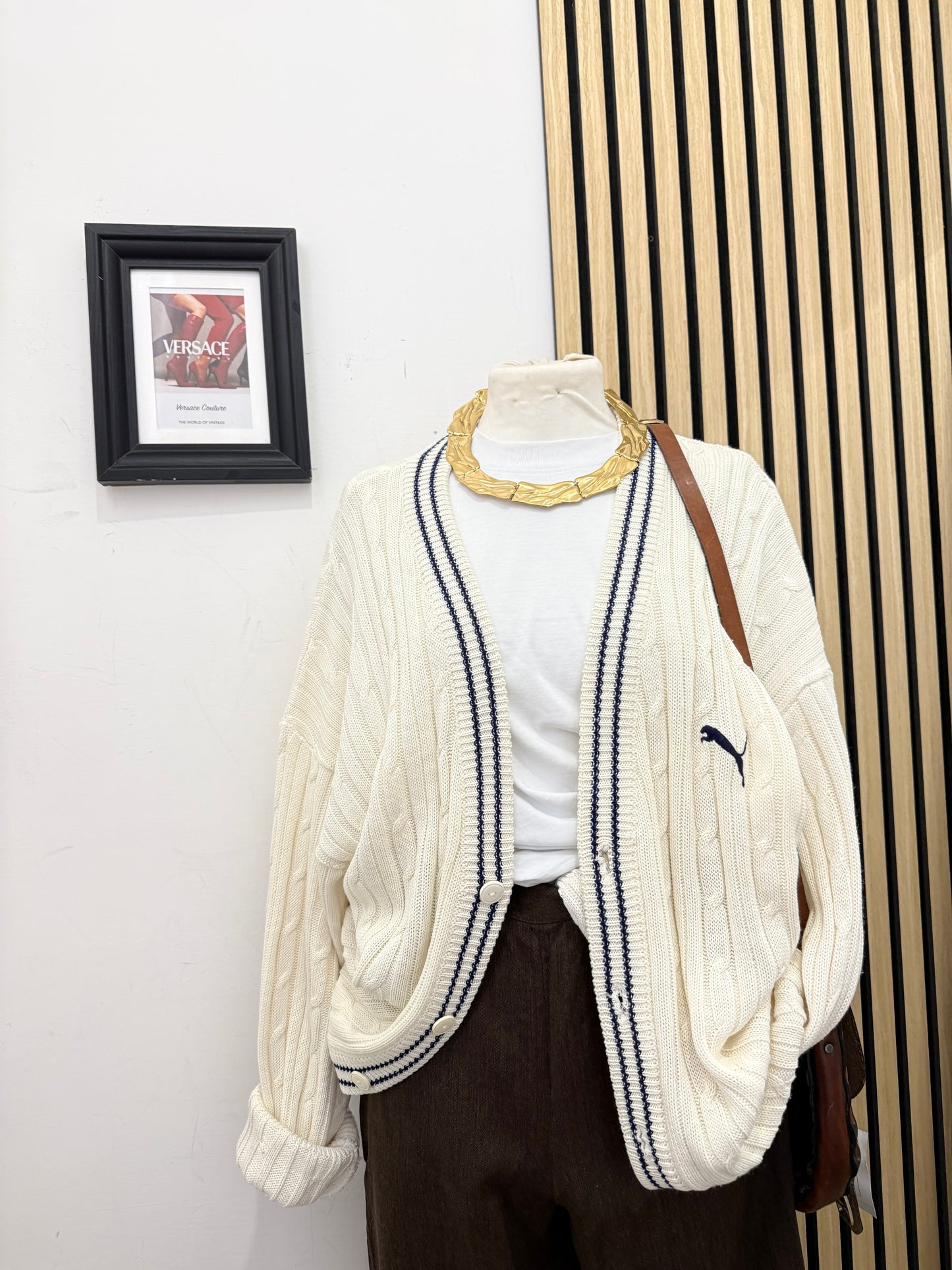 Cardigan Puma vintage unisex