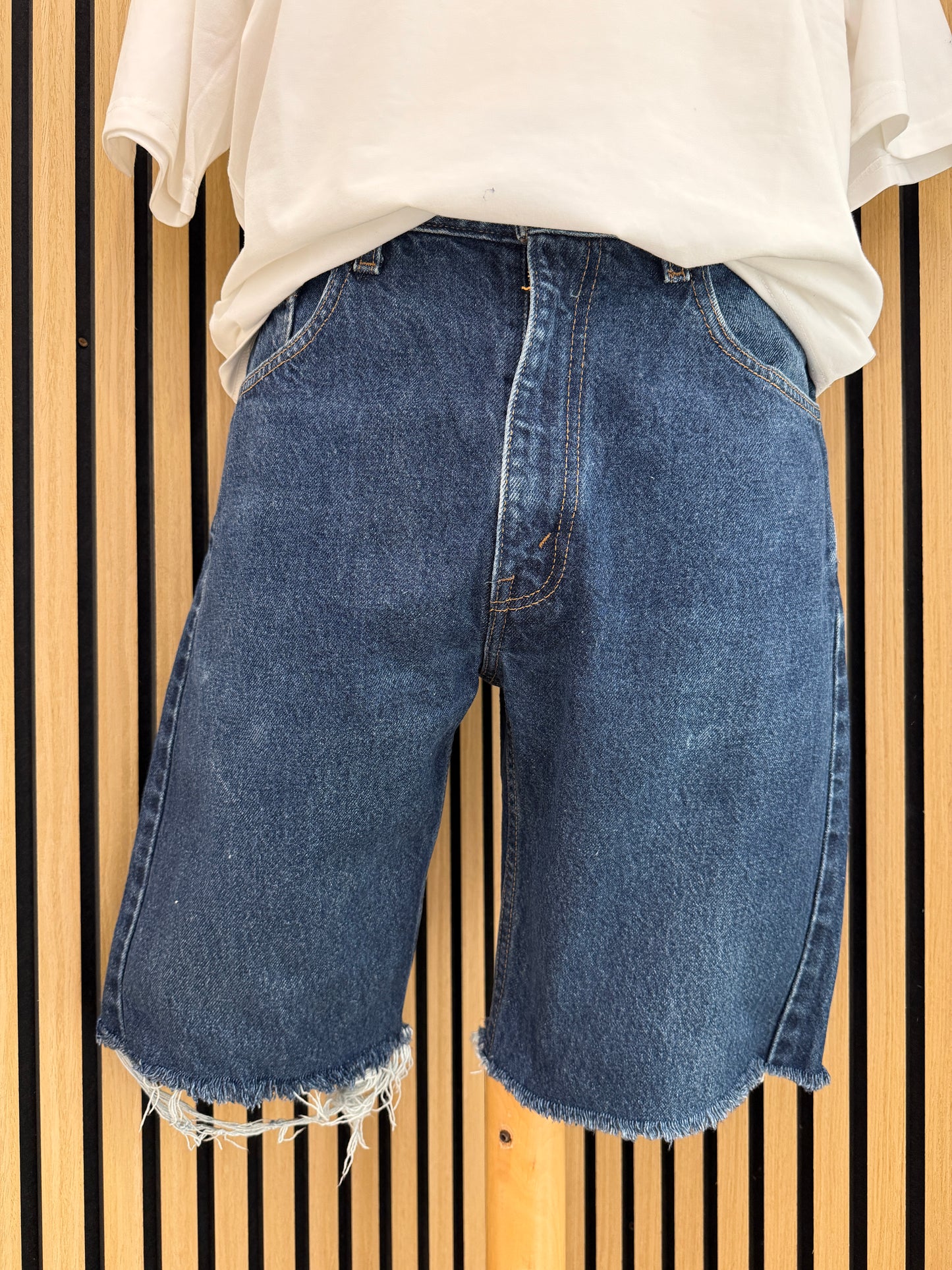 Shorts in Jeans Levi's Custom tg 42/44 ita