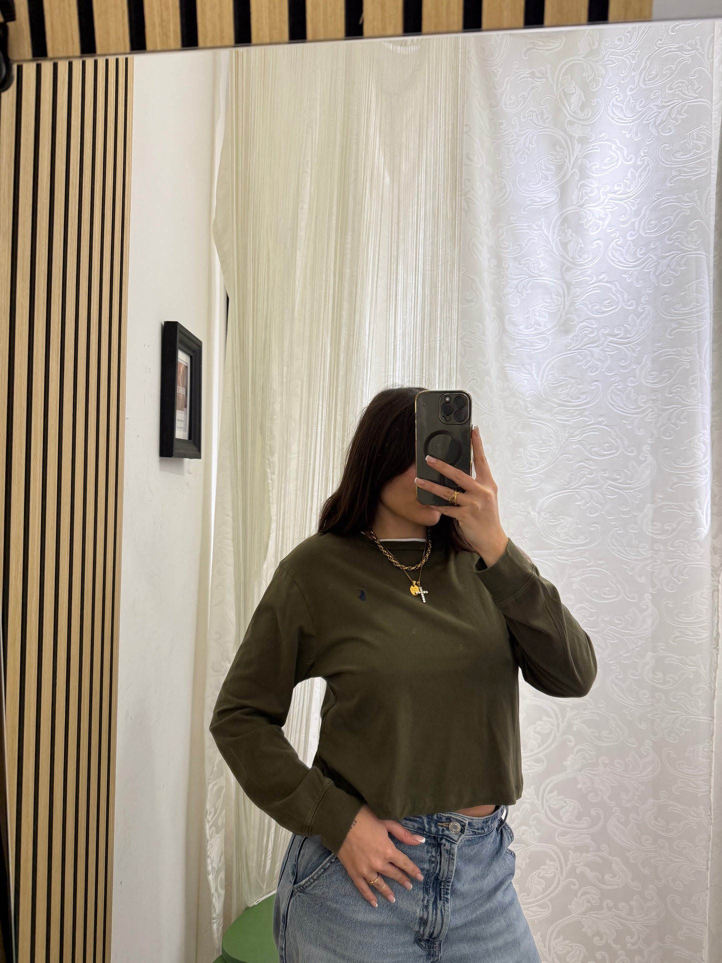 Maglia crop Ralph Lauren