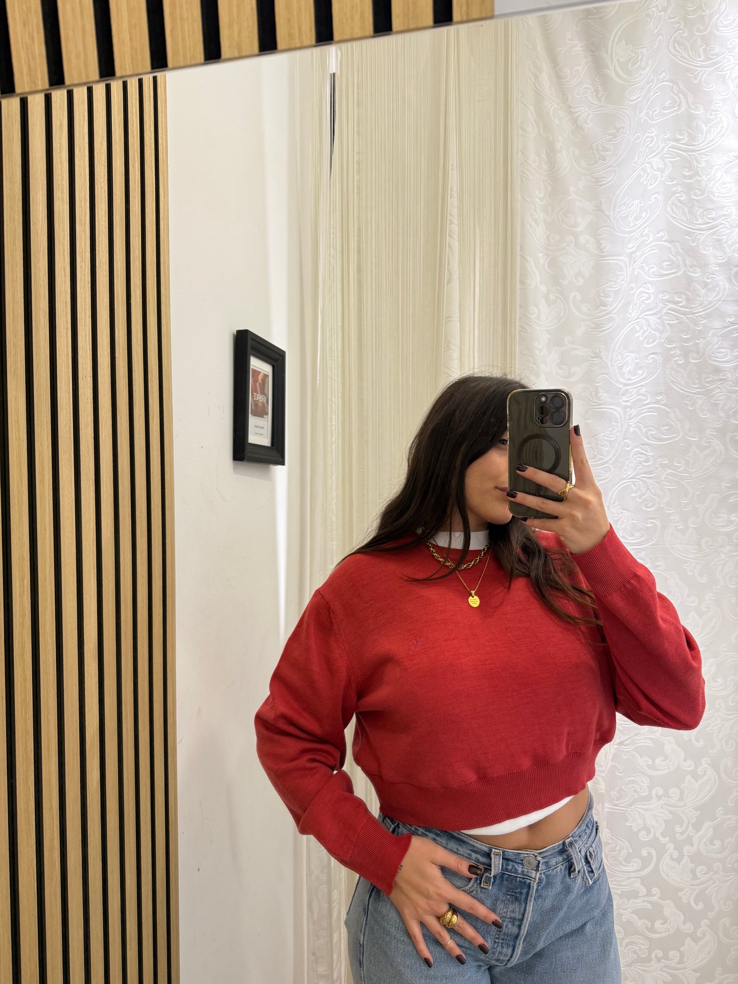 Maglioncino Crop vintage