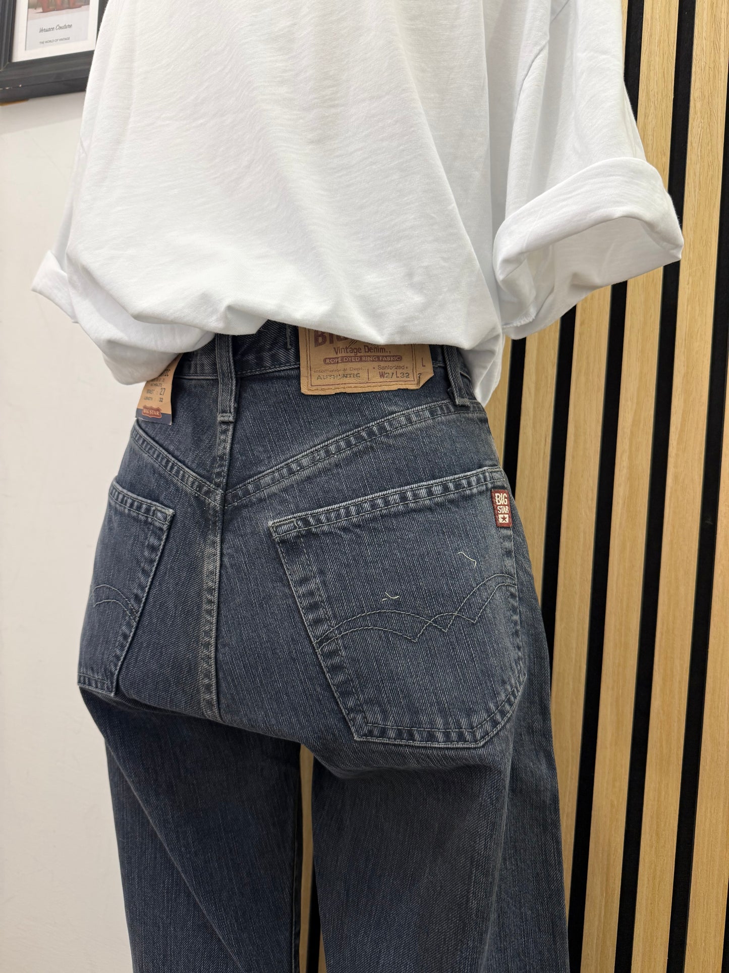 Jeans Big Star Vintage Denim - Nuovo con Cartellino Originale 38IT