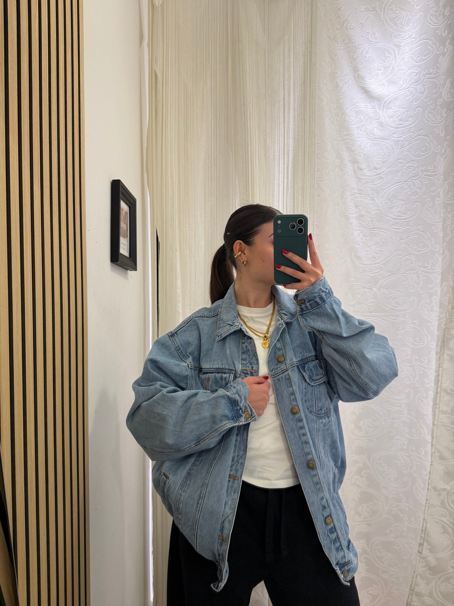 Wrangler Rugged Wear Denim Jacket – Light Wash Unisex Oversize